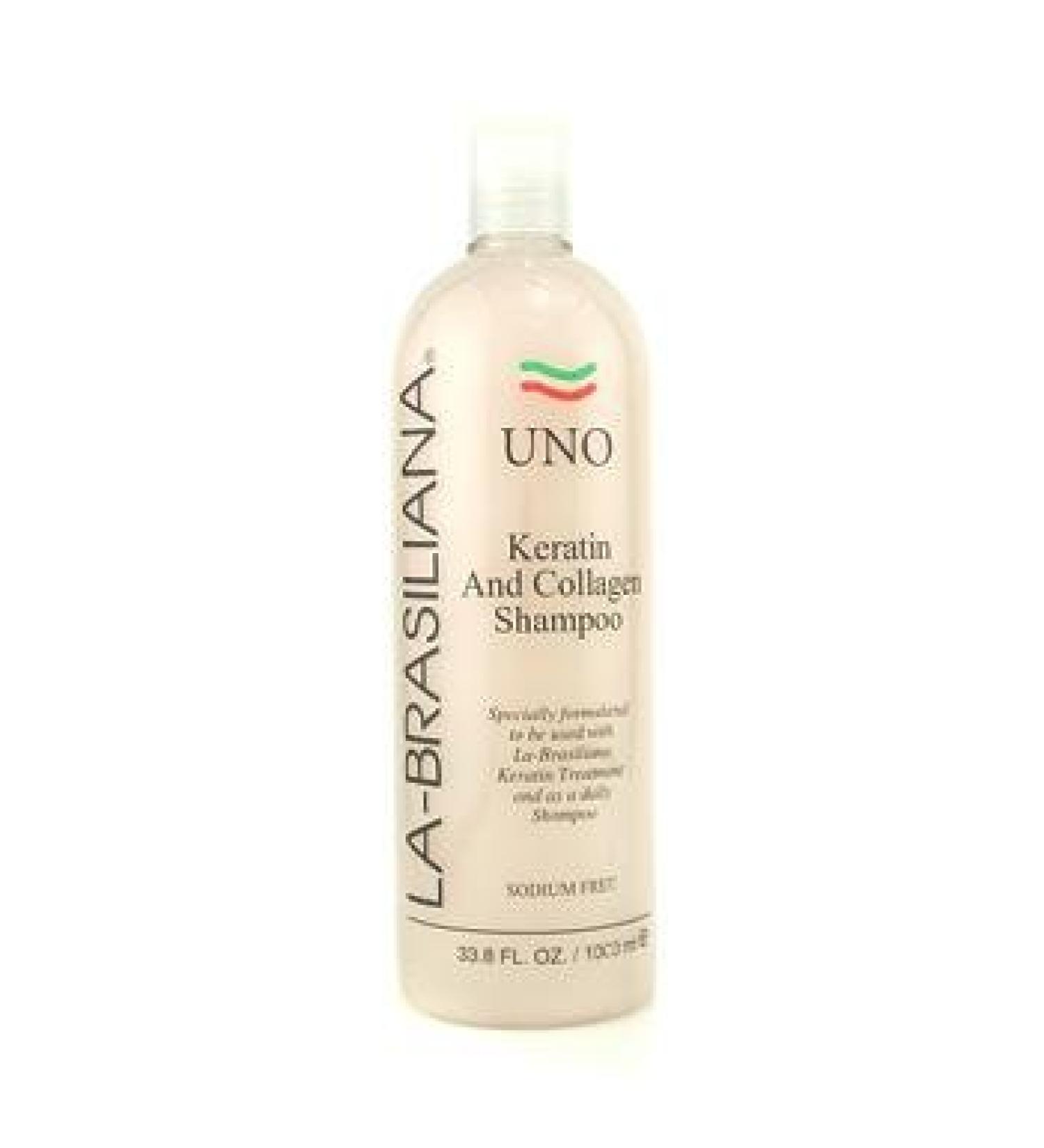 La-Brasiliana Uno Keratin & Collagen Shampoo 1000ml