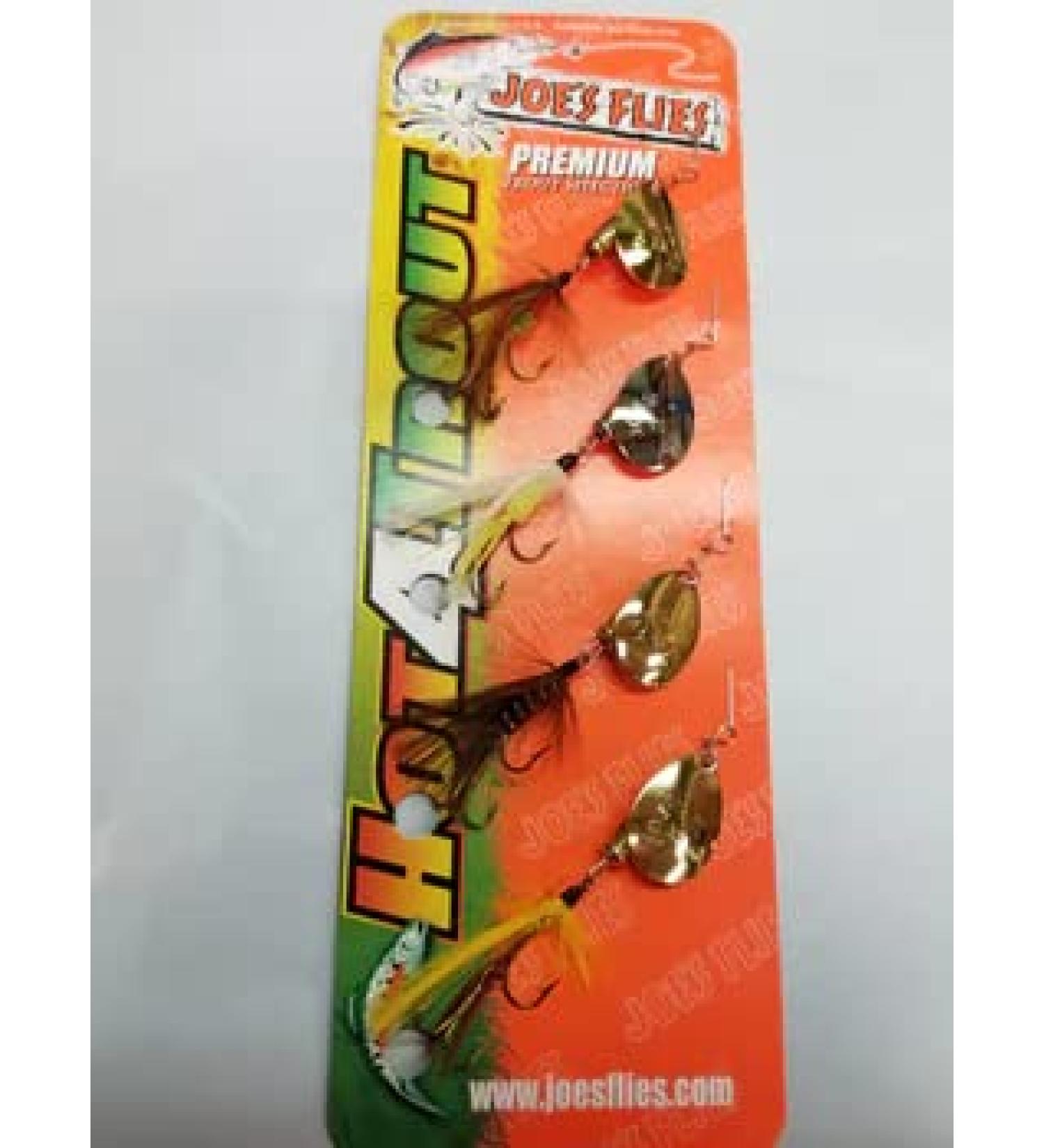 Joe's Flies Super Striker Assortment 4 PCS 1/4 oz