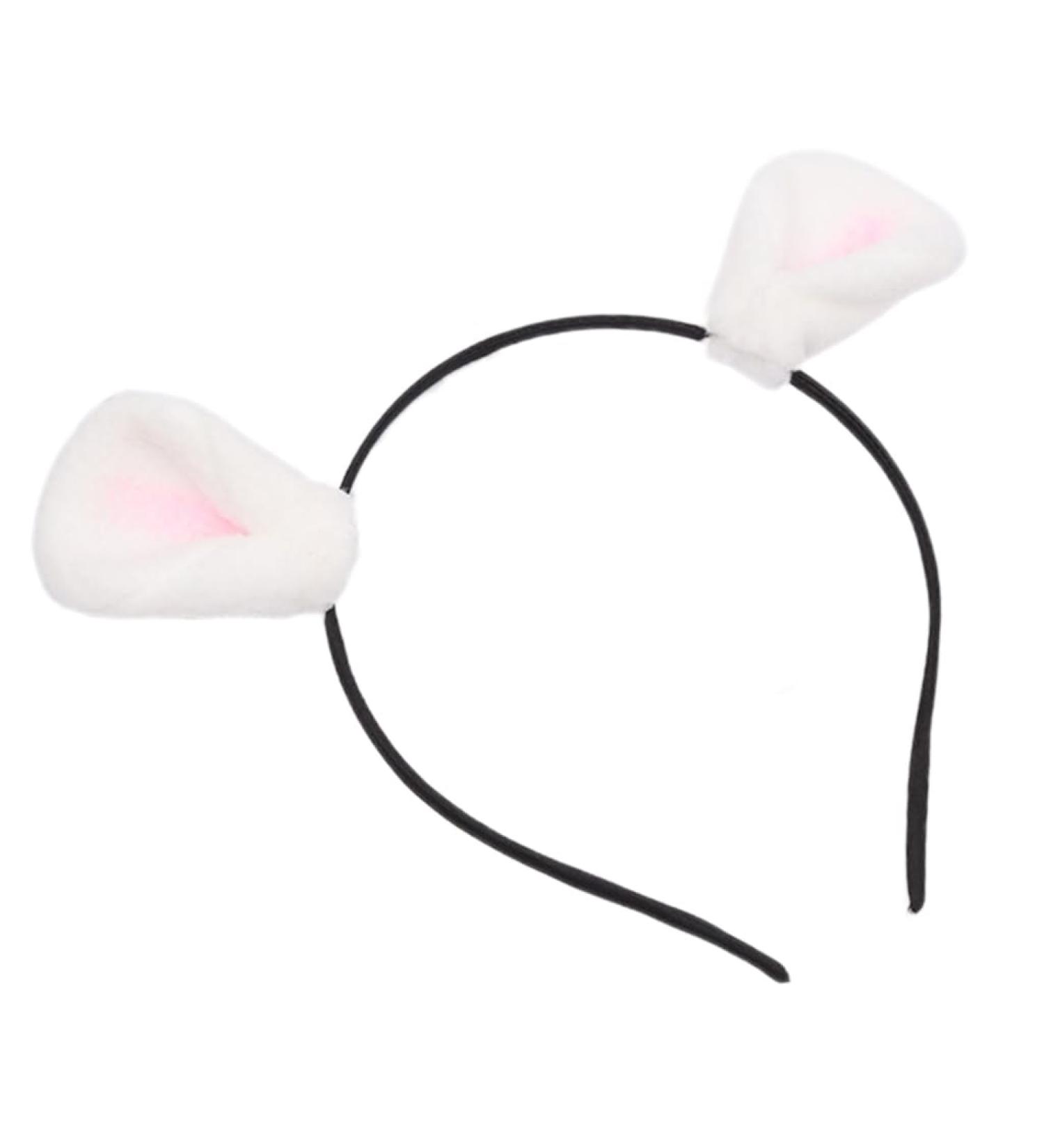 xbiez Furry Wing Hair Clip Cosplay Party Angel COSPLAY Halloween Cartoon Role Playing Props Prom Party Role Playing Bunny ear headband - Buy Online on GoSupps.com