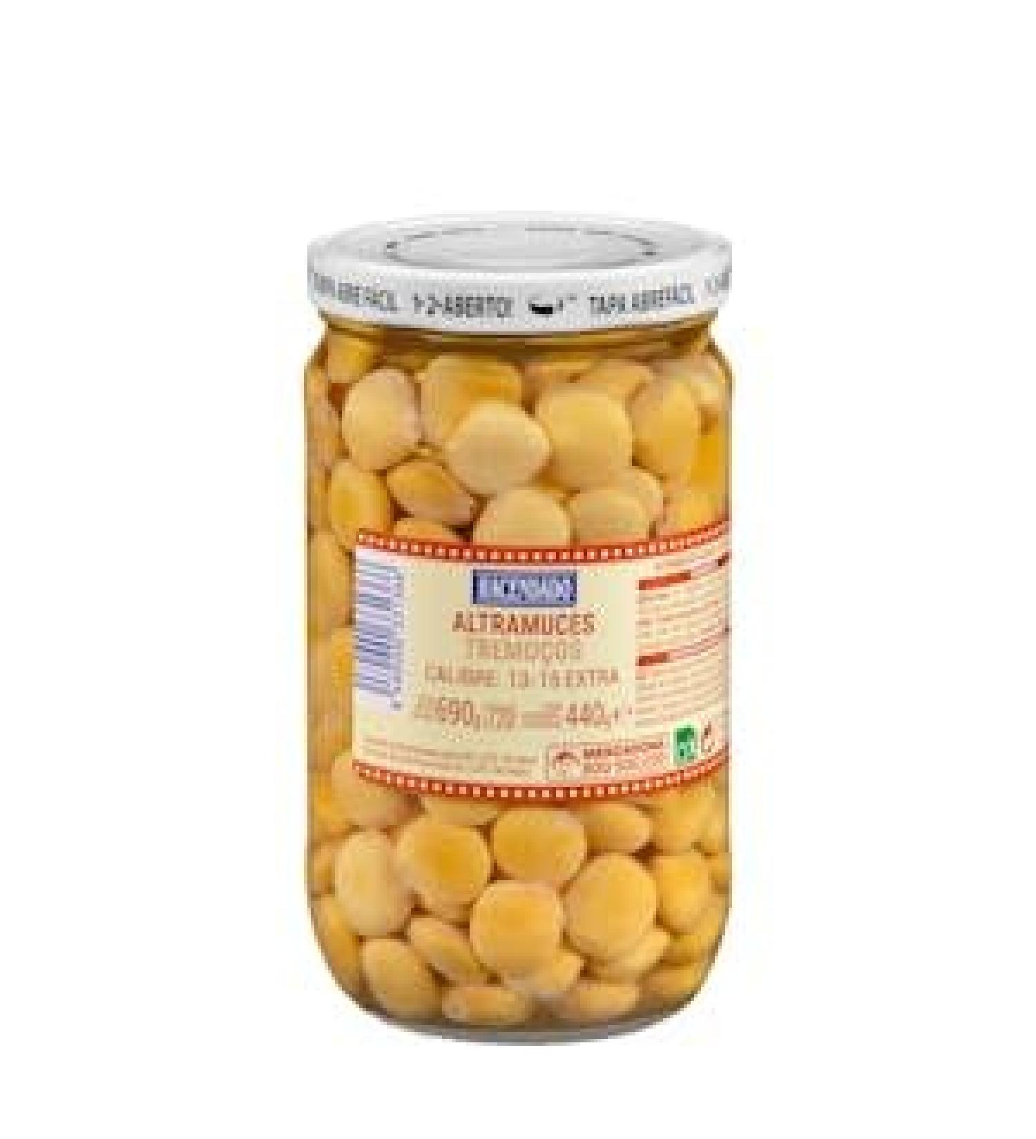 Lot de 2 lupins Hacendado 690 g (440 g essor )
