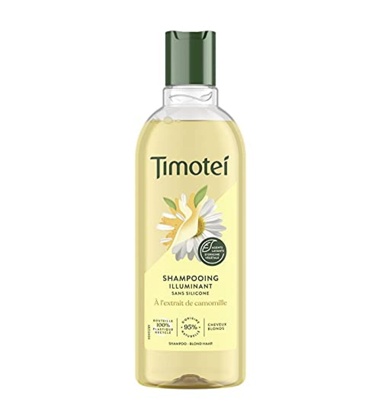 TIMOTEI - Illuminating Chamomile Shampoo 300Ml - Pack of 4 - Sold in Packs - Buy Online on GoSupps.com