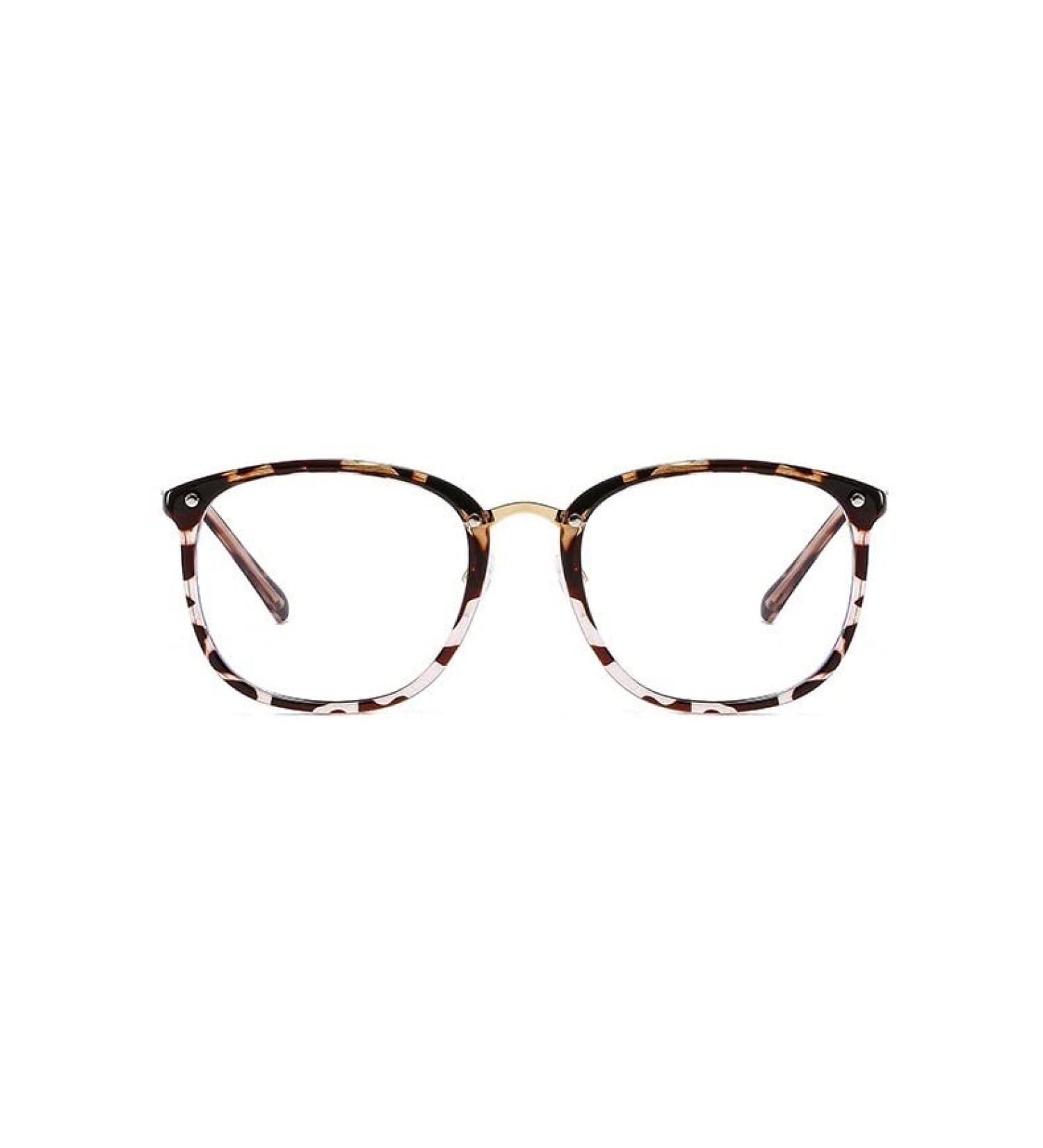 Newada Stylish Oversized Reading Glasses for Women - HD Blue Light Blocking Square Glare-Free - Tortoiseshell-2 +1.00 - Buy Online on GoSupps.com