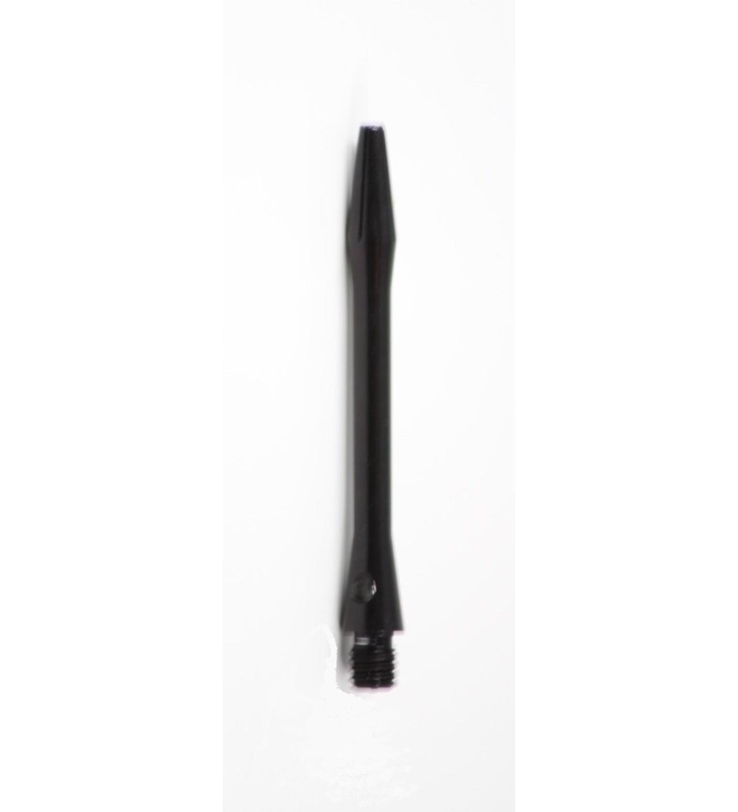 US Darts - Black Aluminum Dart Shafts - 3 Sets (9 shafts), 2BA Medium (2 inch), O'rings