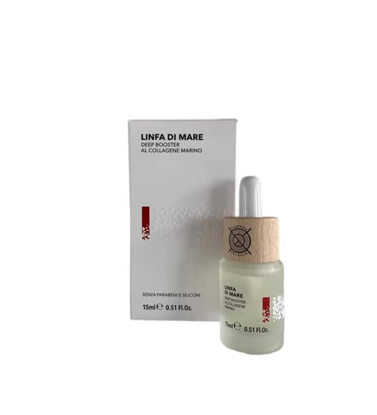  DARSENA DEL SALE Lymphe De Mer Bright Booster Face Serum with Mandelic Acid effective against skin blemishes. (15 ml.) - Buy Online on GoSupps.com