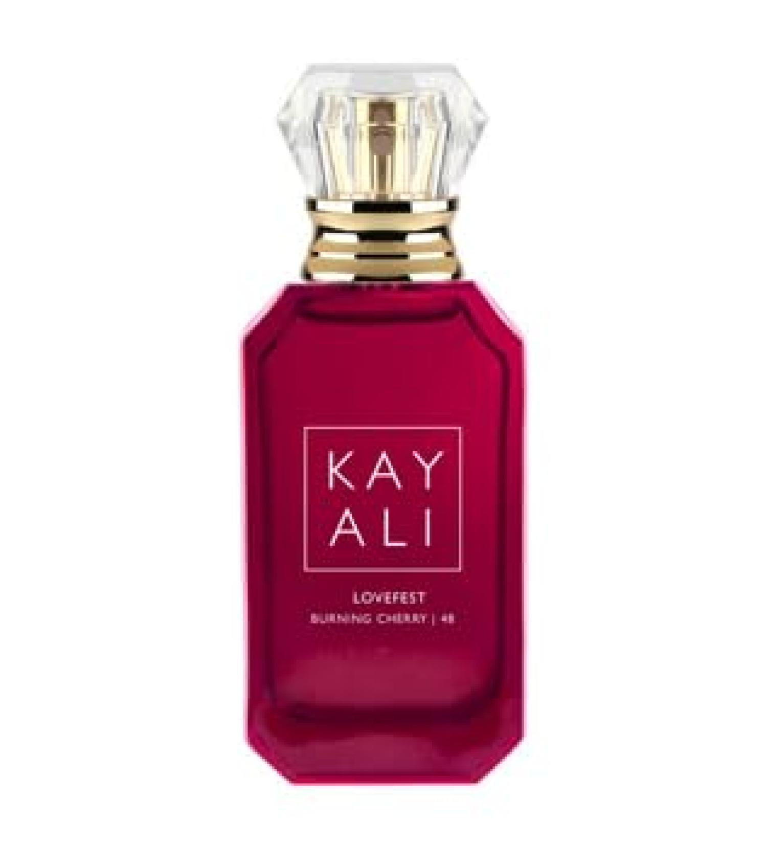 Huda Beauty KAYALI Lovefest Burning Cherry | 48 Eau De Parfum TRAVEL SIZE Spray (10 ml / 0.34 fl oz) - Buy Online on GoSupps.com