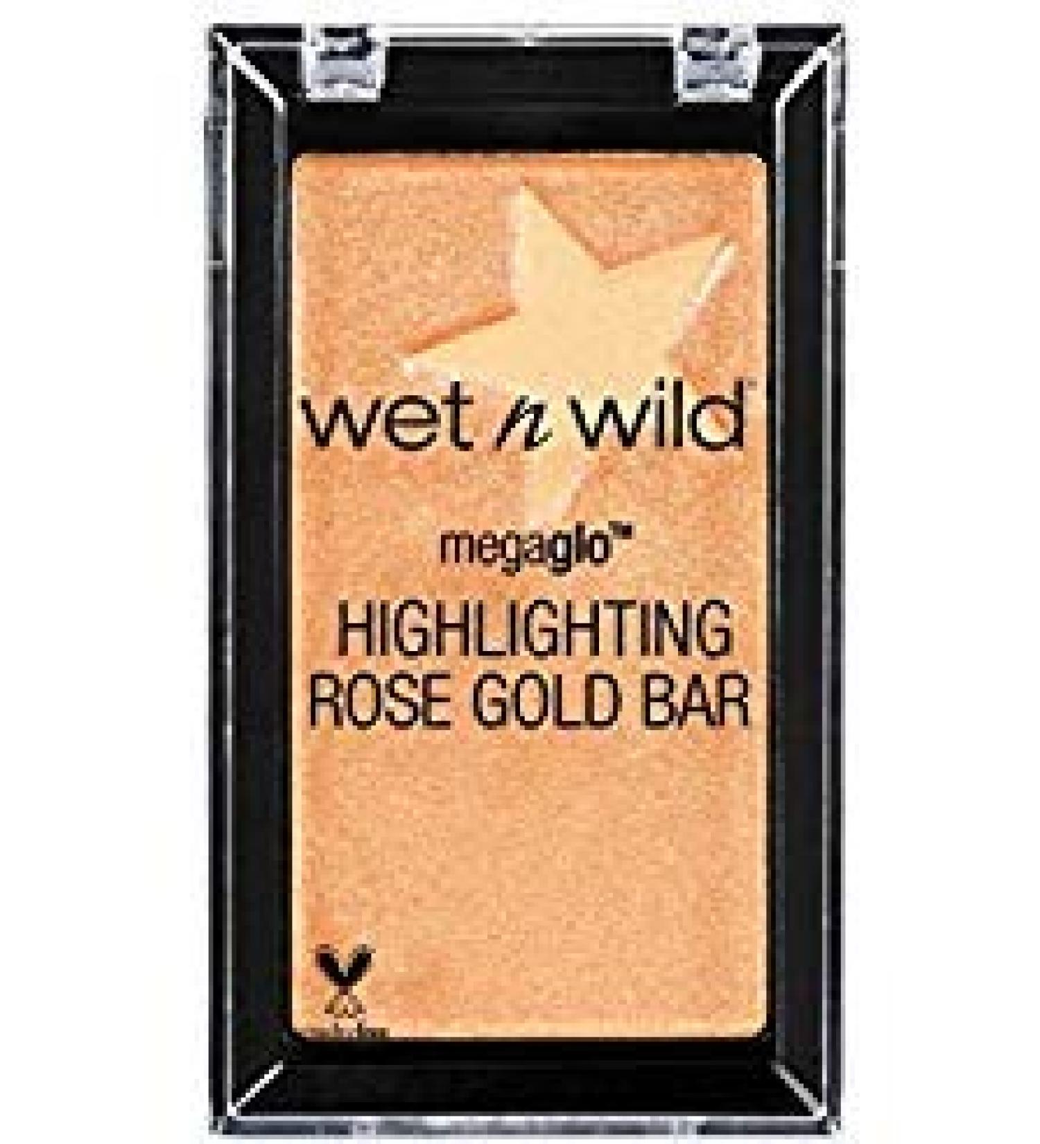 Wet N Wild Megaglo Highlighting Rose Gold Bar - 36289 Baby It's Rose-Gold Outside 0.22 oz / 6.2 g