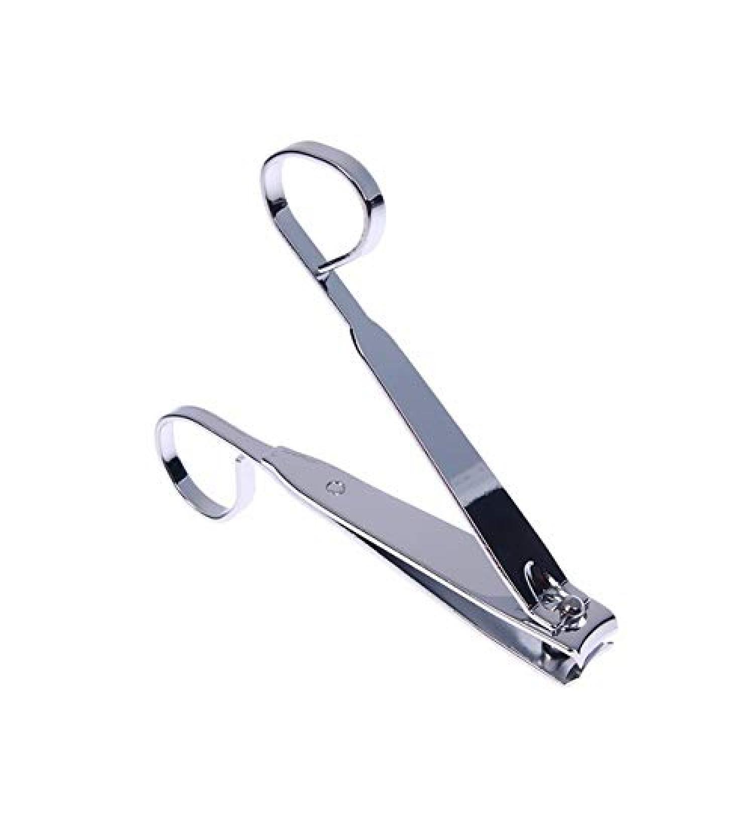 PSGS 1PC New Finger Toe Nail Cutter Clipper Straight & Curved Edge Scissor Stainless Steel Manicure Tool Nail Scissors Tools (Color : Curved L) - Buy Online on GoSupps.com