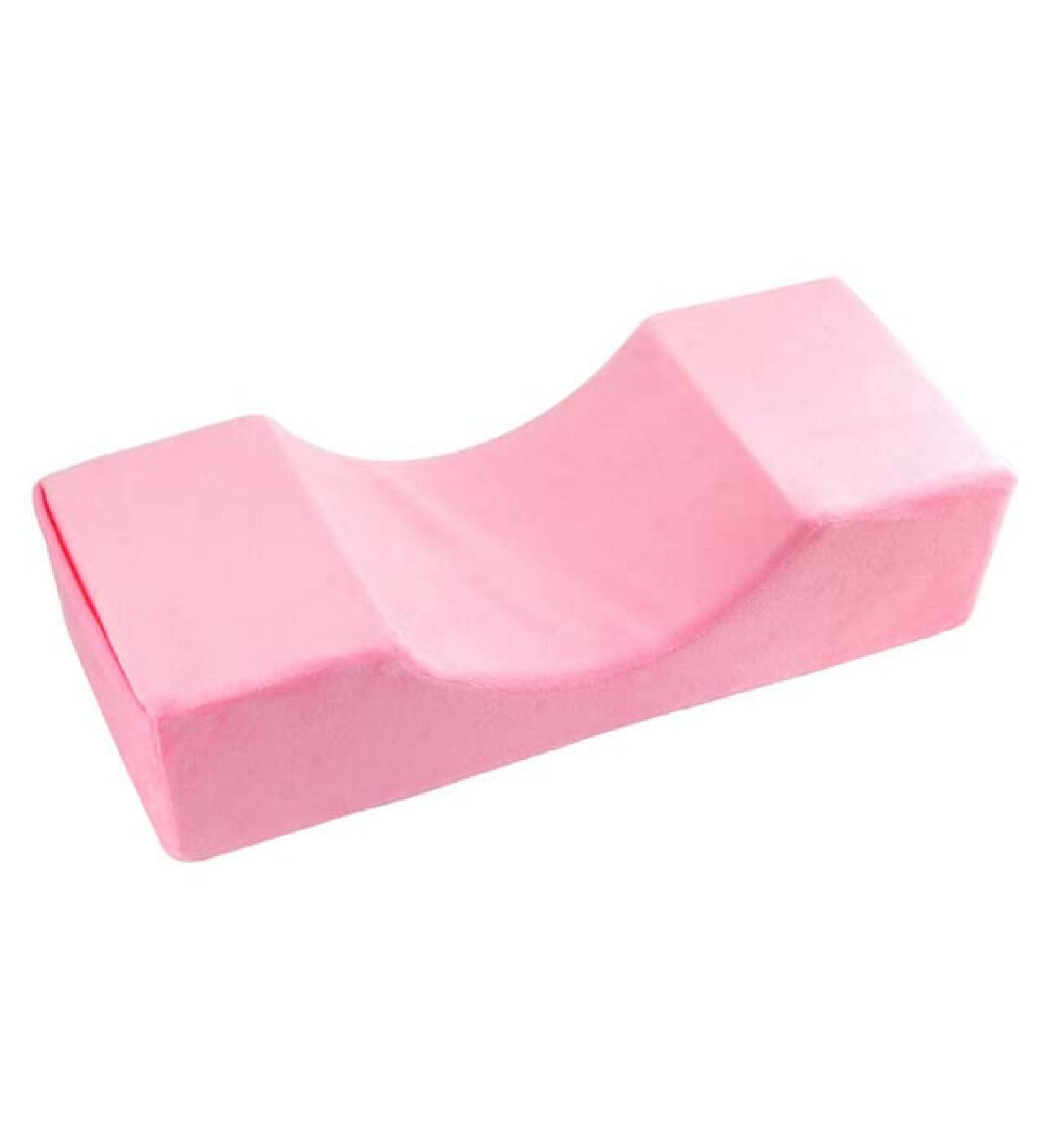 Koolouispoper Grafted Eyelash Extension Pillow - Soft Memory Foam Neck Support with Pocket, Pink - Buy Online on GoSupps.com