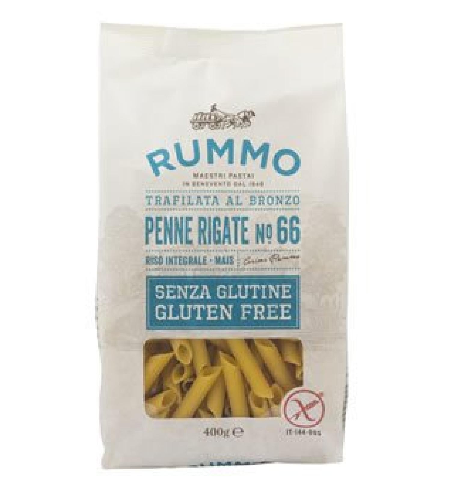 Rummo Penne Rigate Pasta Rummo Gluten Free 400g (Pack of 2)
