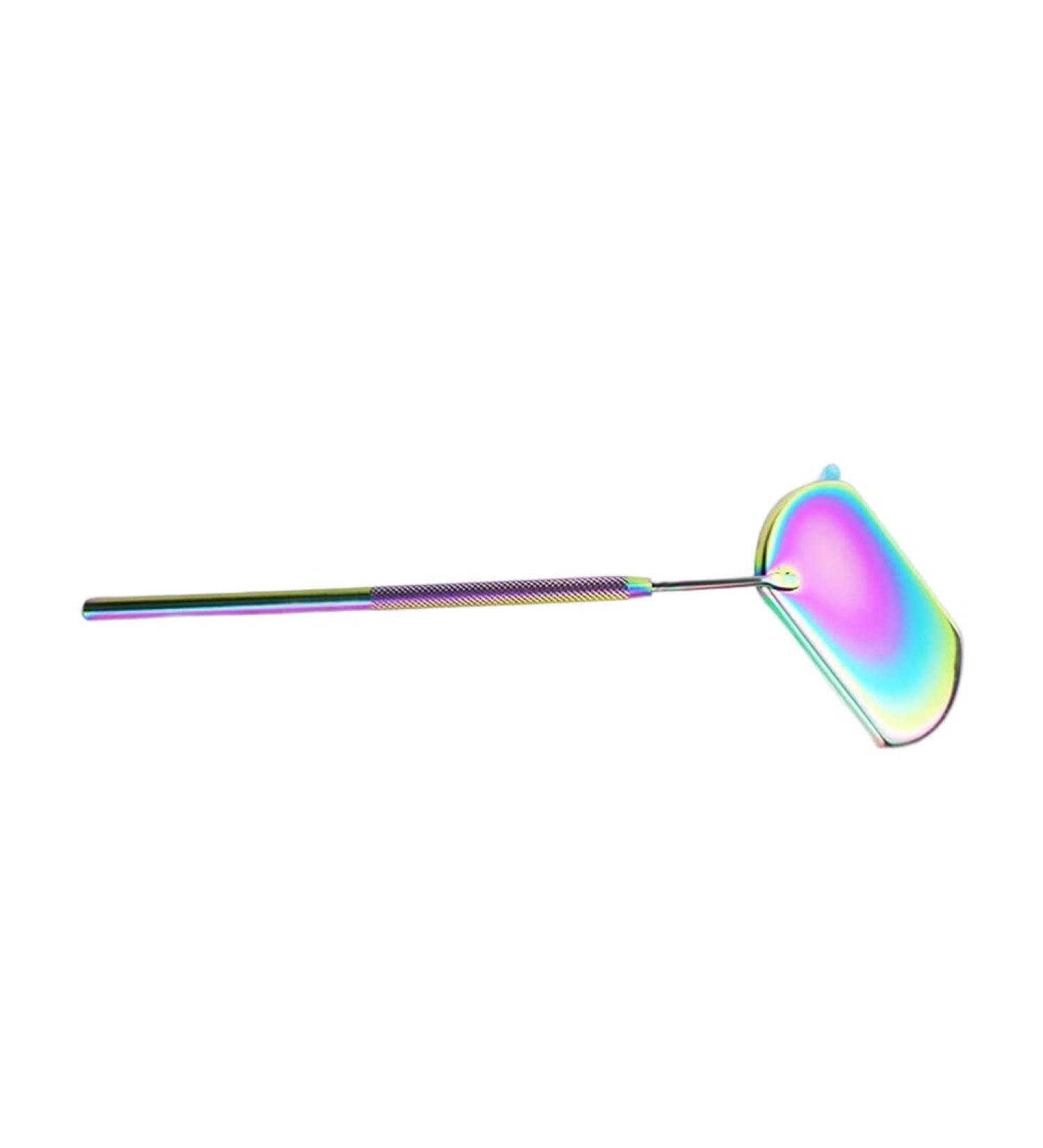 rongweiwang Eyelash Mirror Makeup Checking Beauty Tool Long Handle Mirrors Accessory for Check Portable Stainless Steel Durable Colorful - Buy Online on GoSupps.com