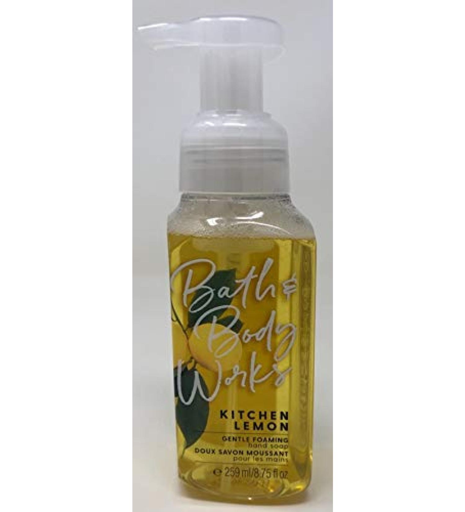 Bath & Body Works Gentle Foaming Hand Soap in Kitchen Lemon (2 Pack)
