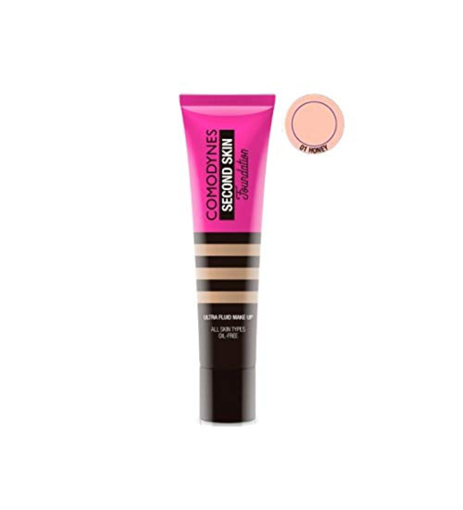 Comodynes Second Skin Foundation second skin and matte moisturizing effect 30 ml