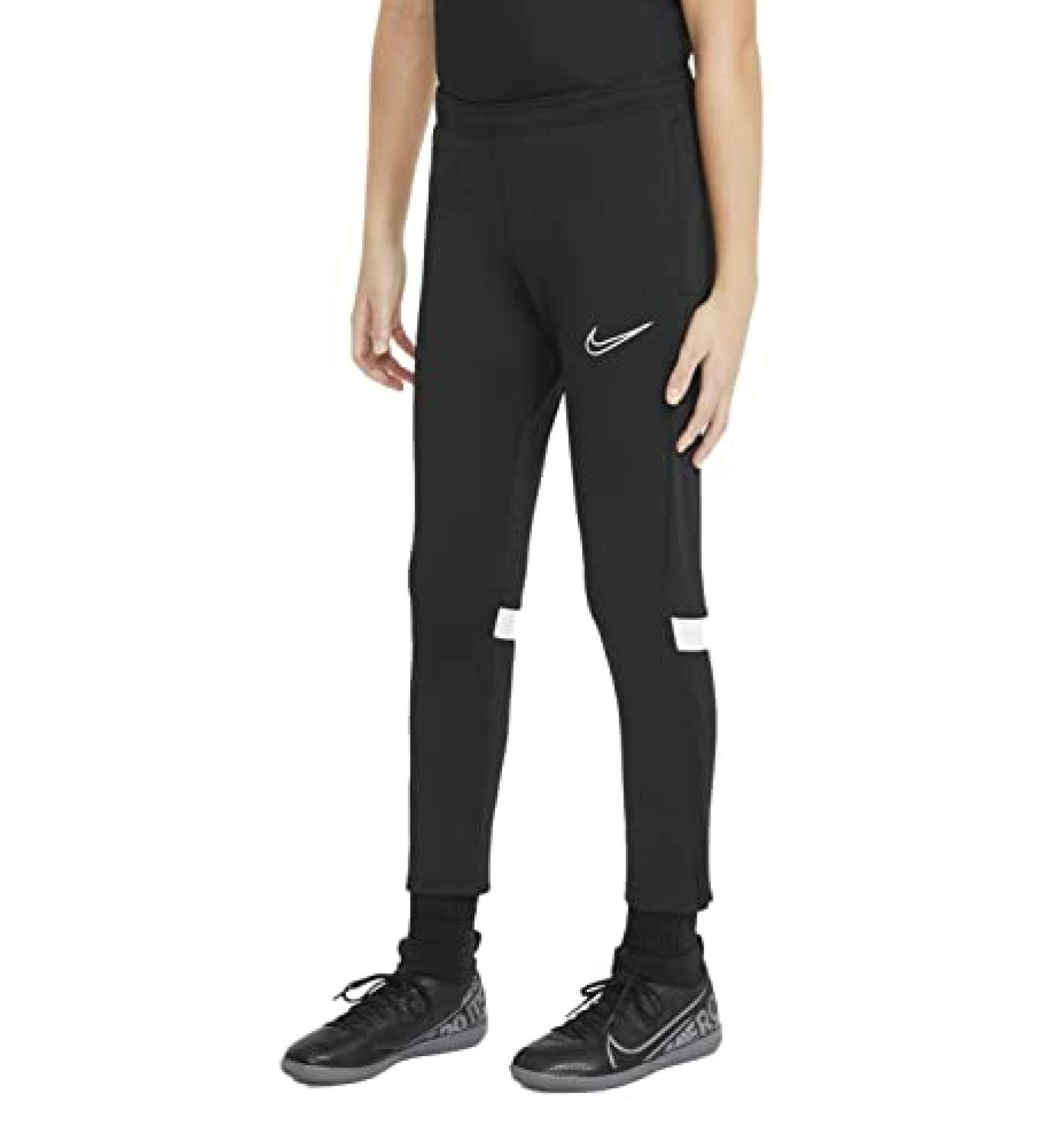 Nike Youth Dri-FIT Academy Soccer Pants Medium Black/White - Best for Soccer Training - Buy Online on GoSupps.com