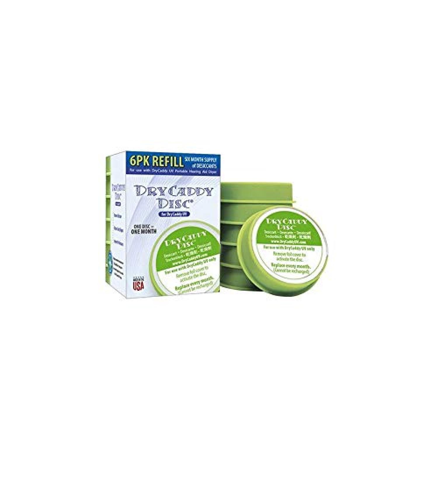 DryCaddy UV: Disc Refill for Enhanced Hearing Aid Maintenance - Buy Online on GoSupps.com