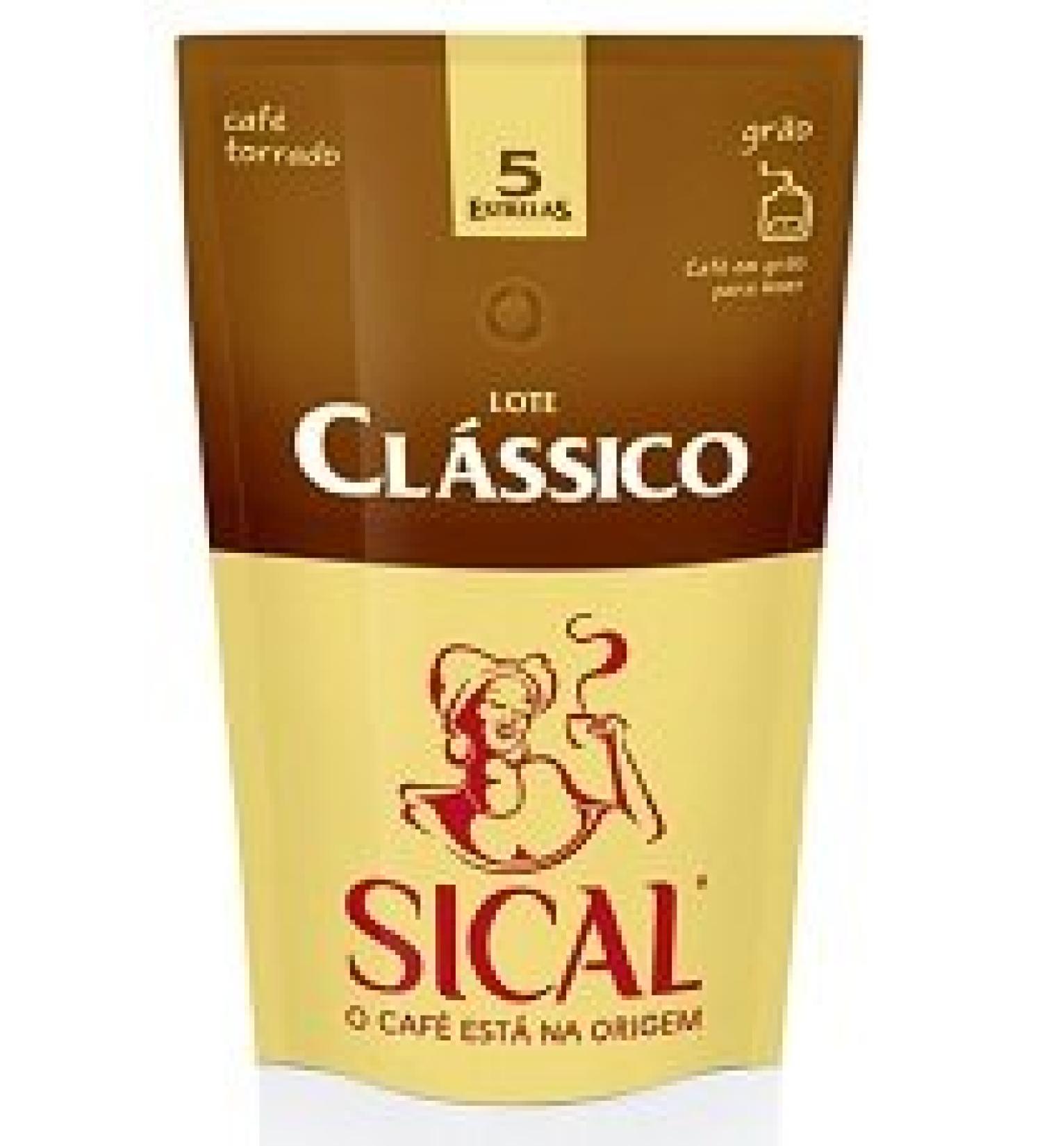 Sical Delicious Portuguese Roast Coffee Beans - 5 Star Sical (3 x 250g)