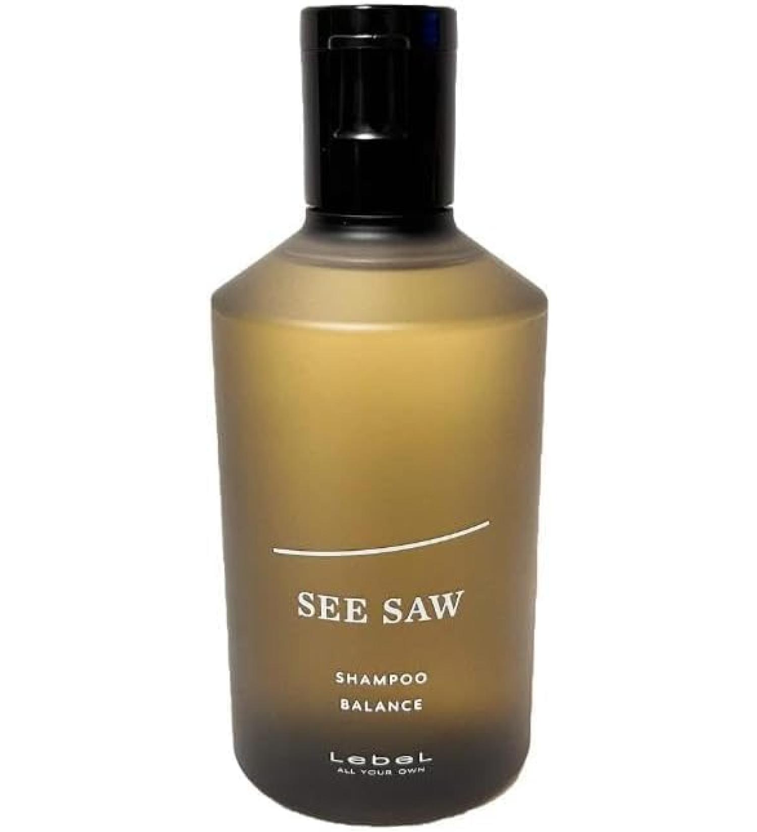 Level LebeL SEE SAW Balance Shampoo 500 ml hydration & repair hair care with keratin and natural extracts Made in Japan - Buy Online on GoSupps.com