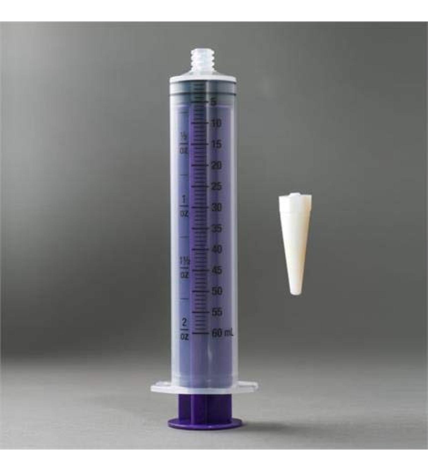 Syringe  Irrigation Enfit Flattop W/Trans Conn 60Ml (30/Bx)