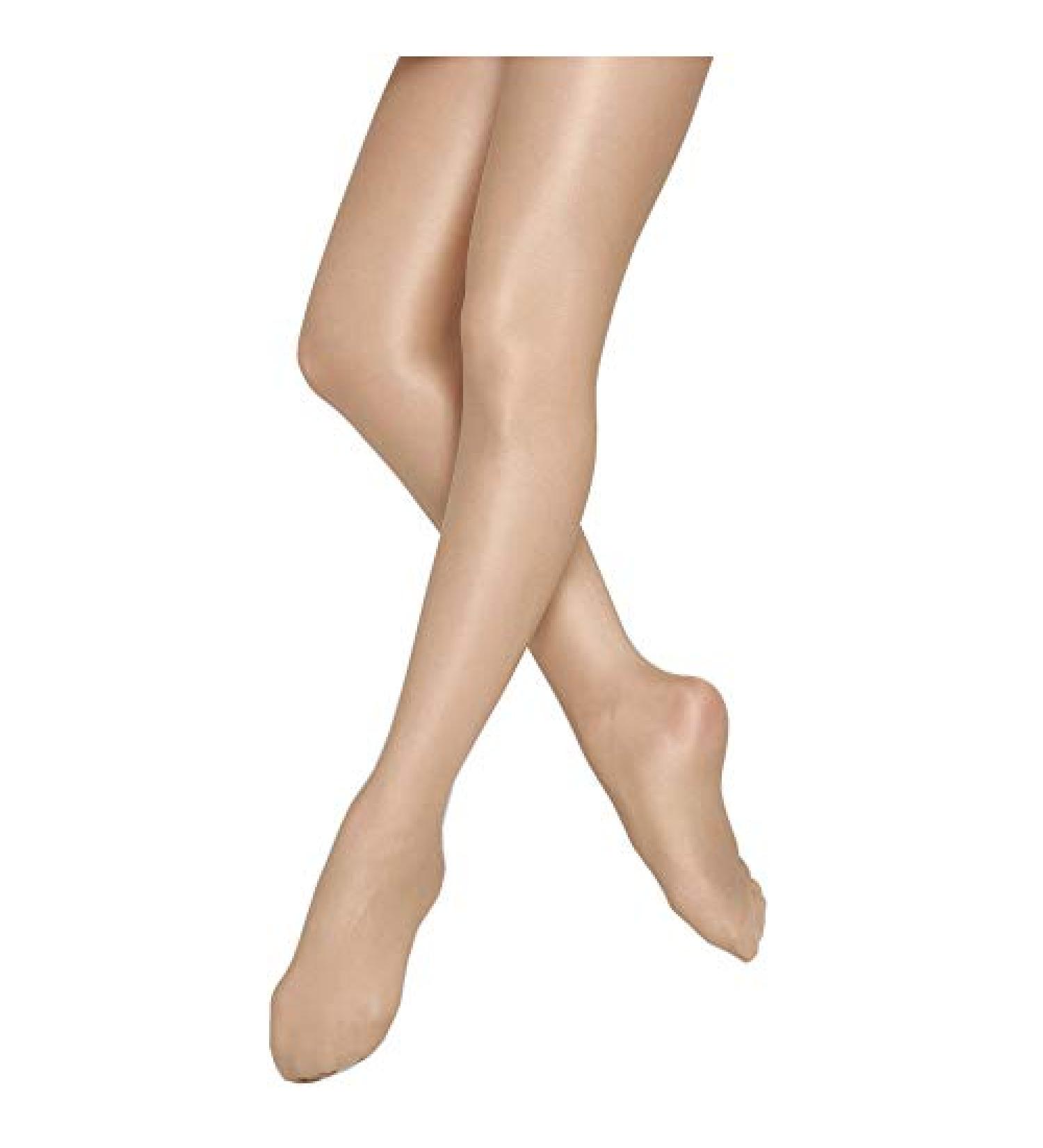 Ultra Shimmery Full Foot Dance Tights in Light Toast - Kids/Women's Large-X-Large - Buy Online on GoSupps.com