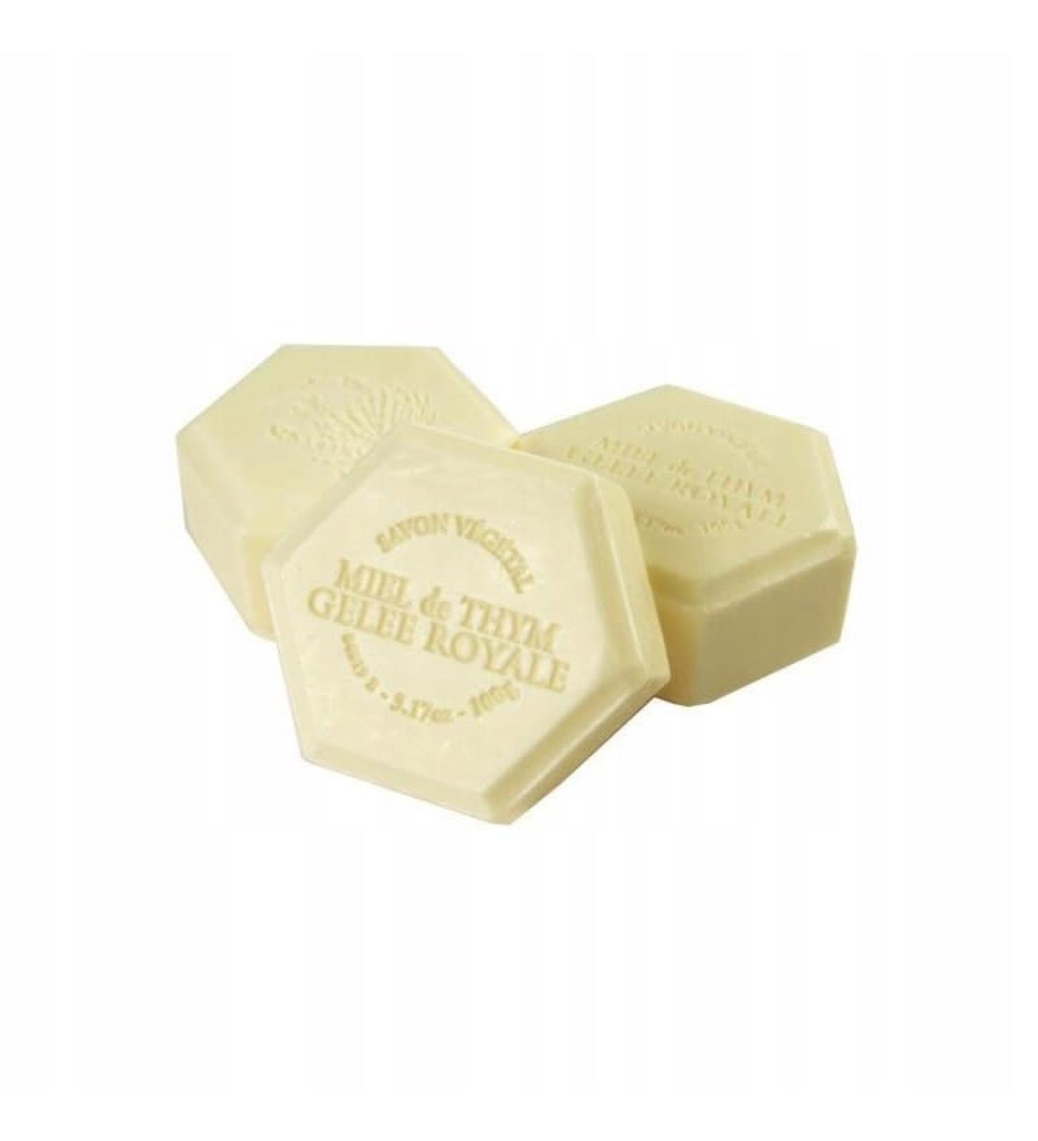 Metex Vegetable Soap with Thyme Honey and Royal Jelly - Natural soap with Thyme Honey and Royal Jelly - 100g