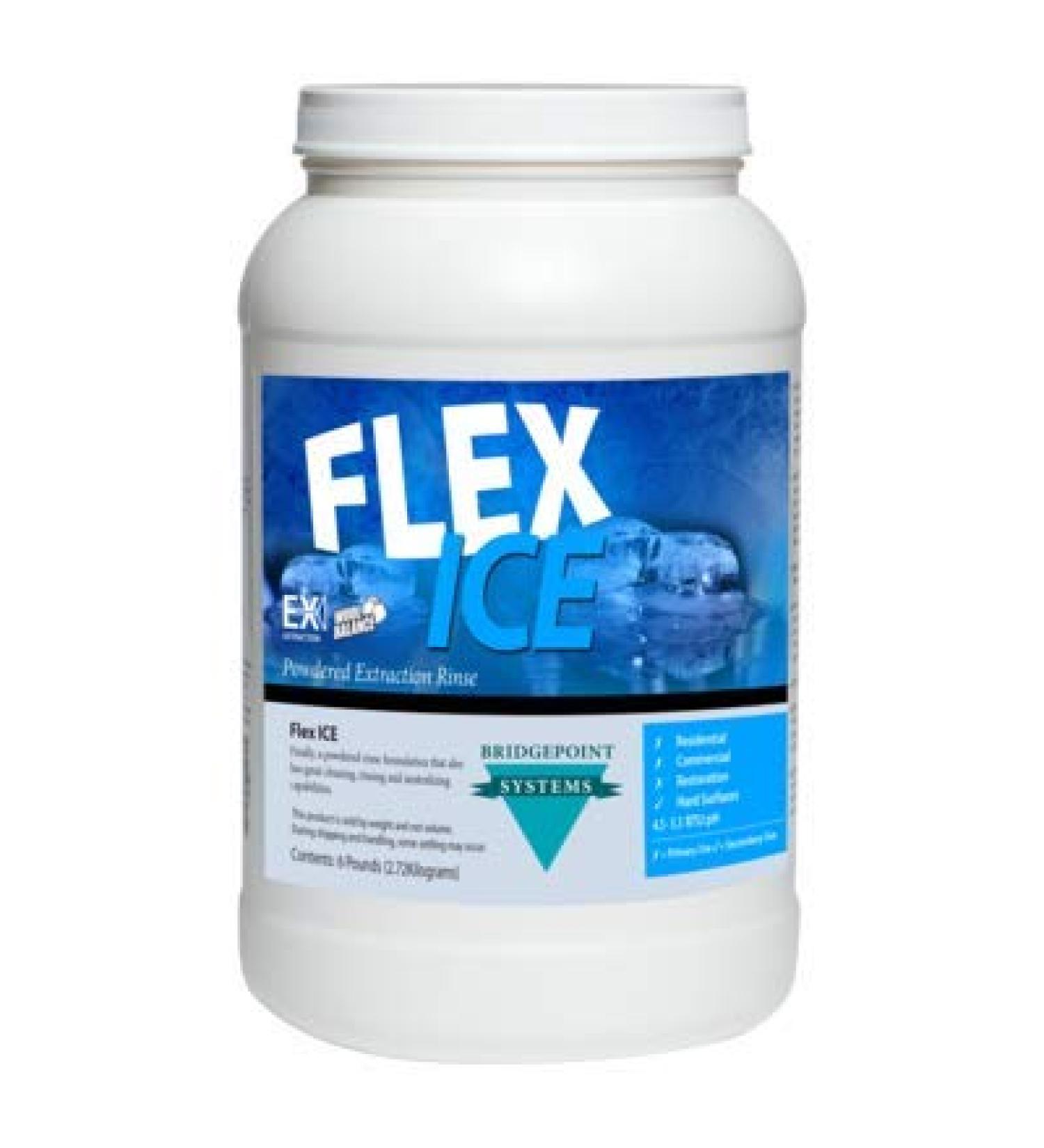 Bridgepoint Flex Ice Powdered Neutralizing Extraction Rinse - 6lb Jar
