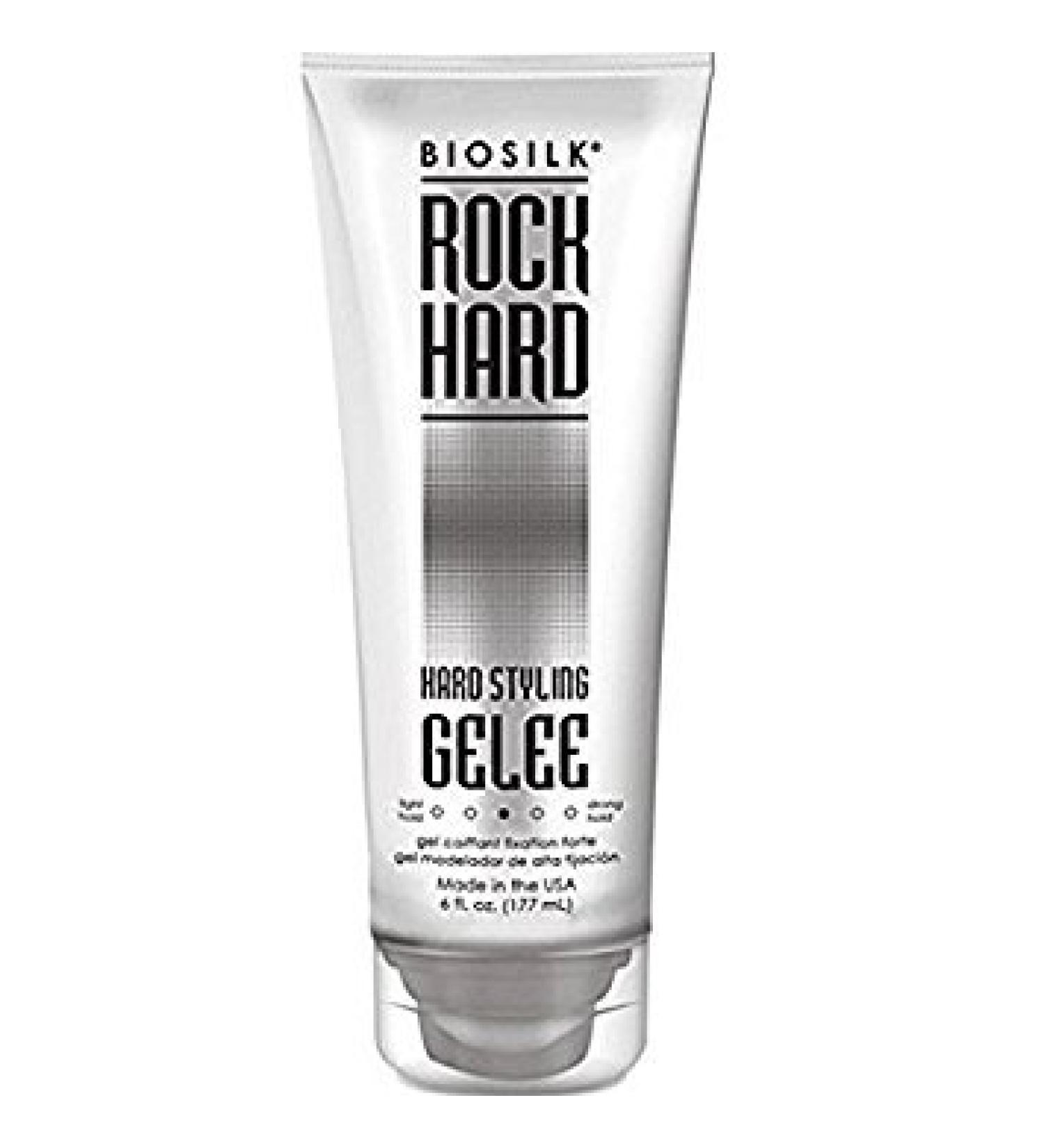 Biosilk Rock Hard Hair Styling Gelee 6 oz