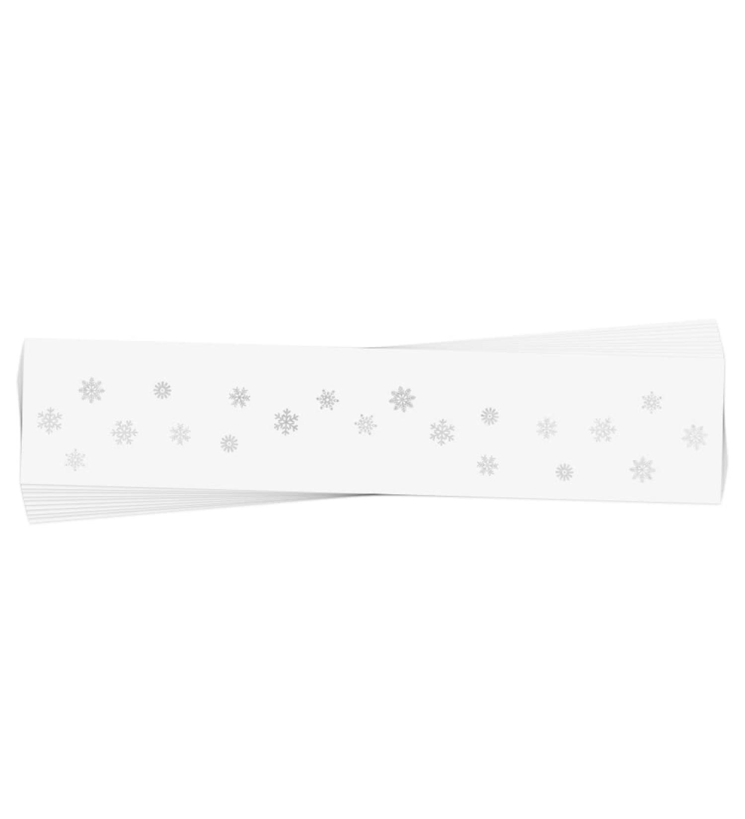 Snowflake Freckles Set - 10 Premium Waterproof Metallic Silver Winter Flash Tattoos for Holiday Parties - Buy Online on GoSupps.com