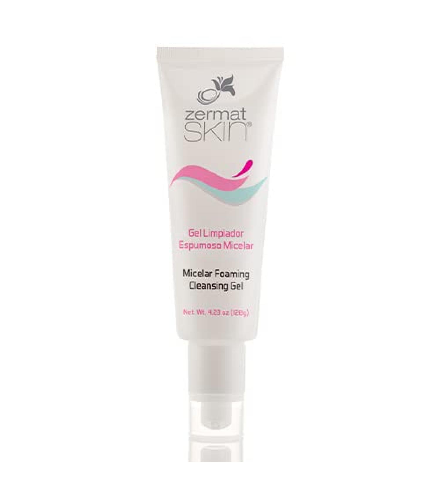 Zermat Micellar Foaming Face Cleanser Gel - Deep Cleansing & Hydration for All Skin Types 4.23 Oz - Buy Internationally - Buy Online on GoSupps.com