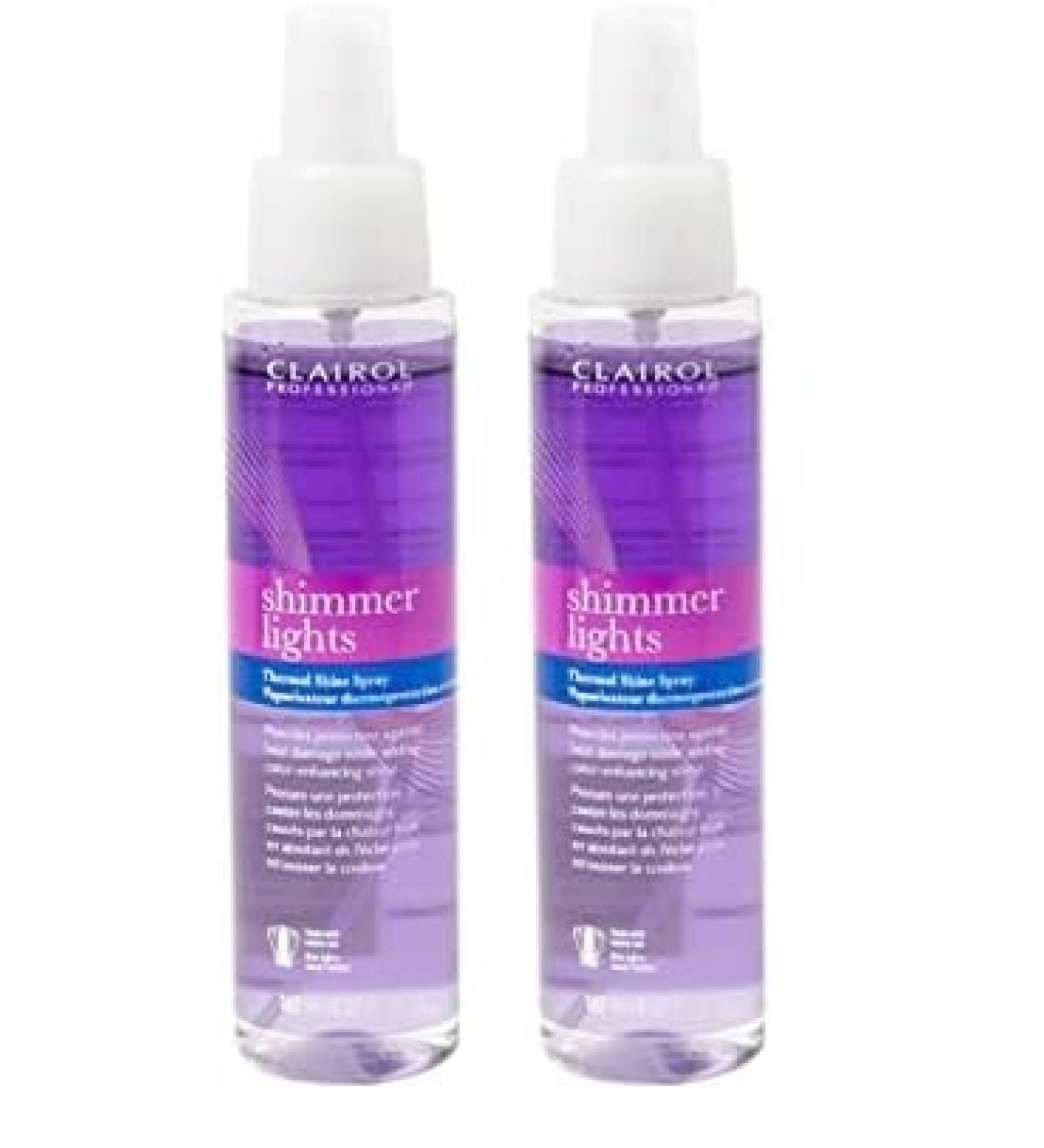 Clairol Professional Shimmer Lights Thermal Shine Spray 4.9 oz (Pack of 2) - Buy Online on GoSupps.com