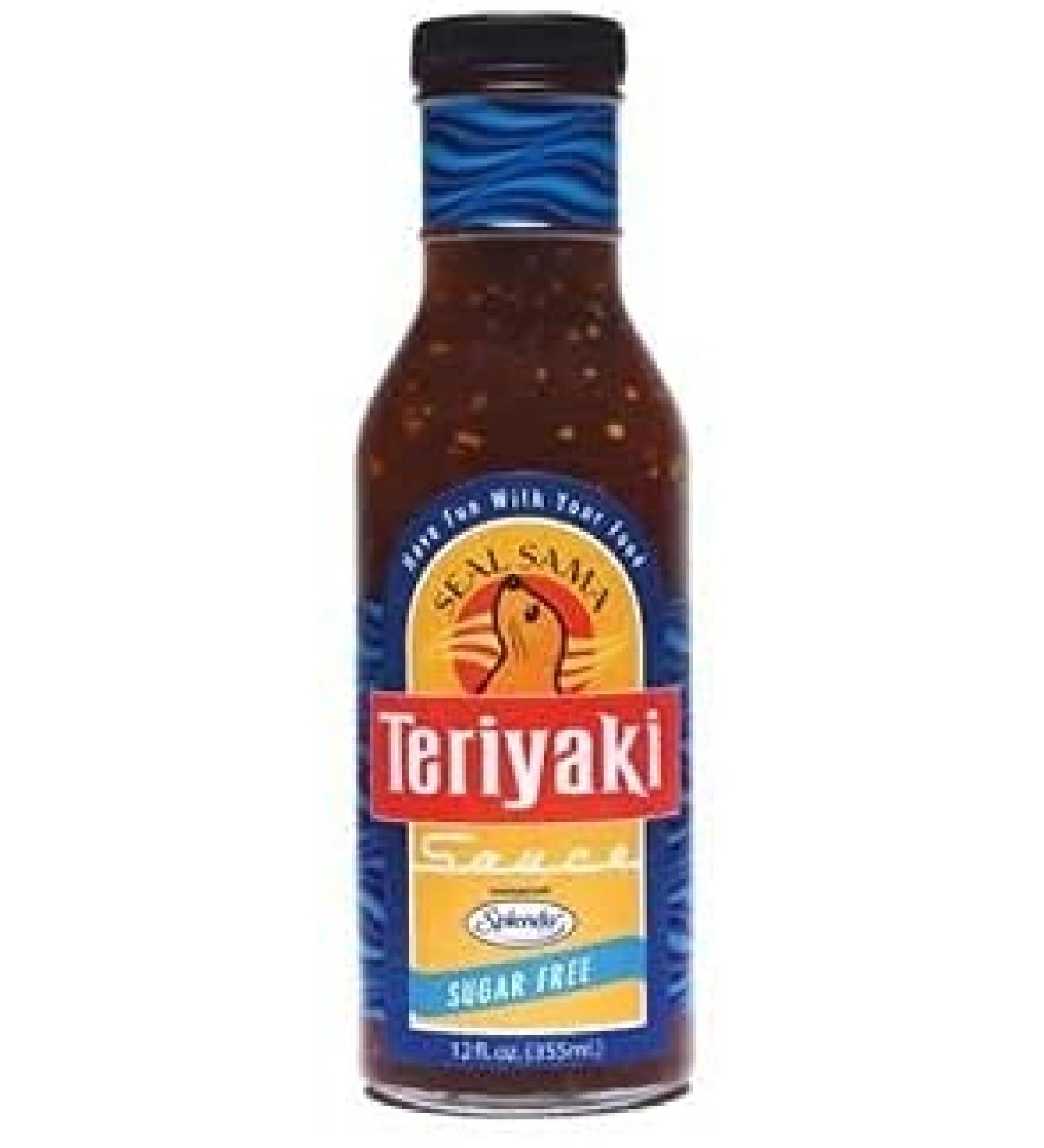 Seal Sama, Sugar Free Teriyaki Sauce, 12 Oz 12 Ounce (Pack of 1)