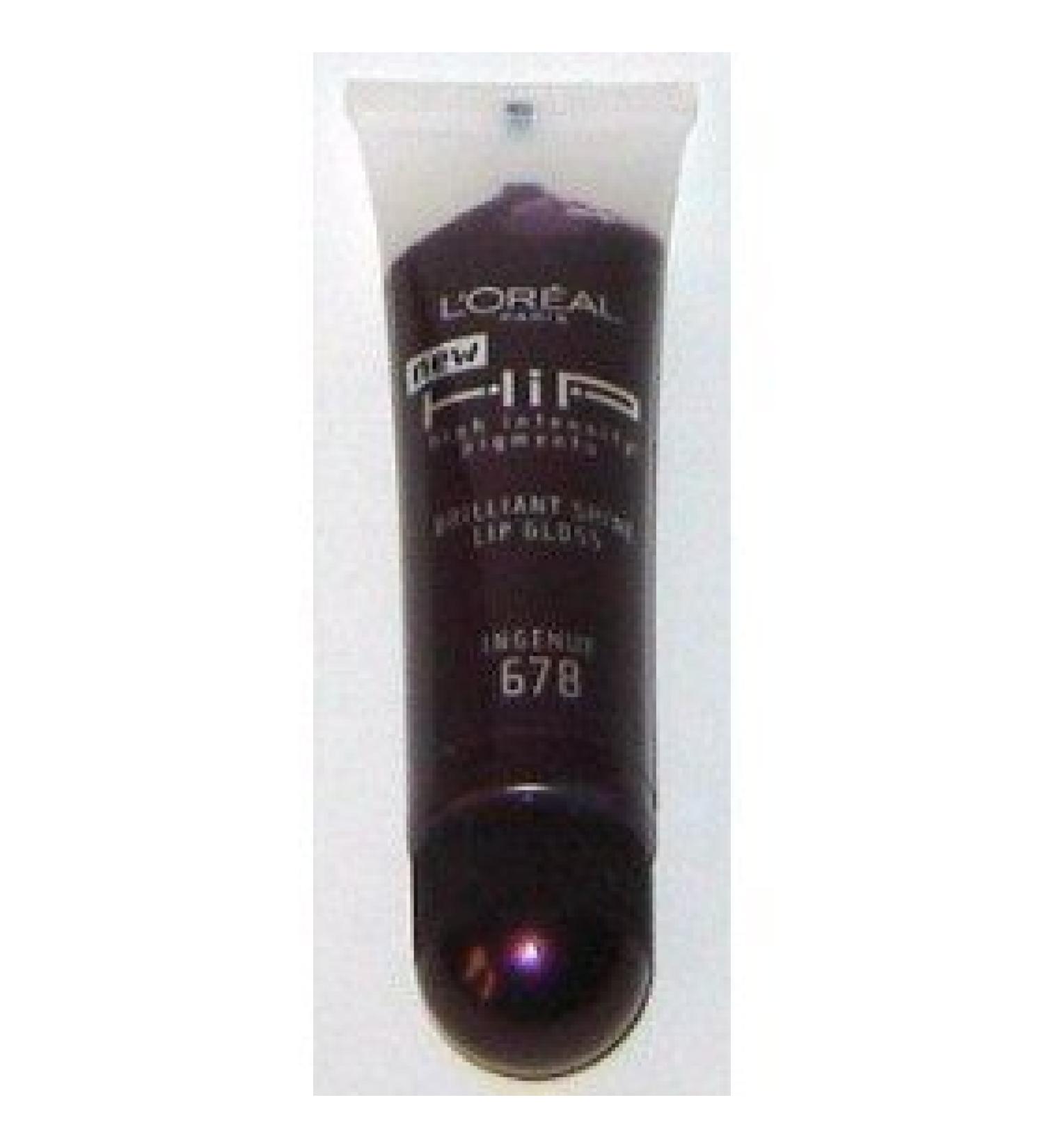 L'Oreal HIP High Intensity Pigments Brilliant Shine Lip Gloss 678 Ingenue by L'Oreal Paris