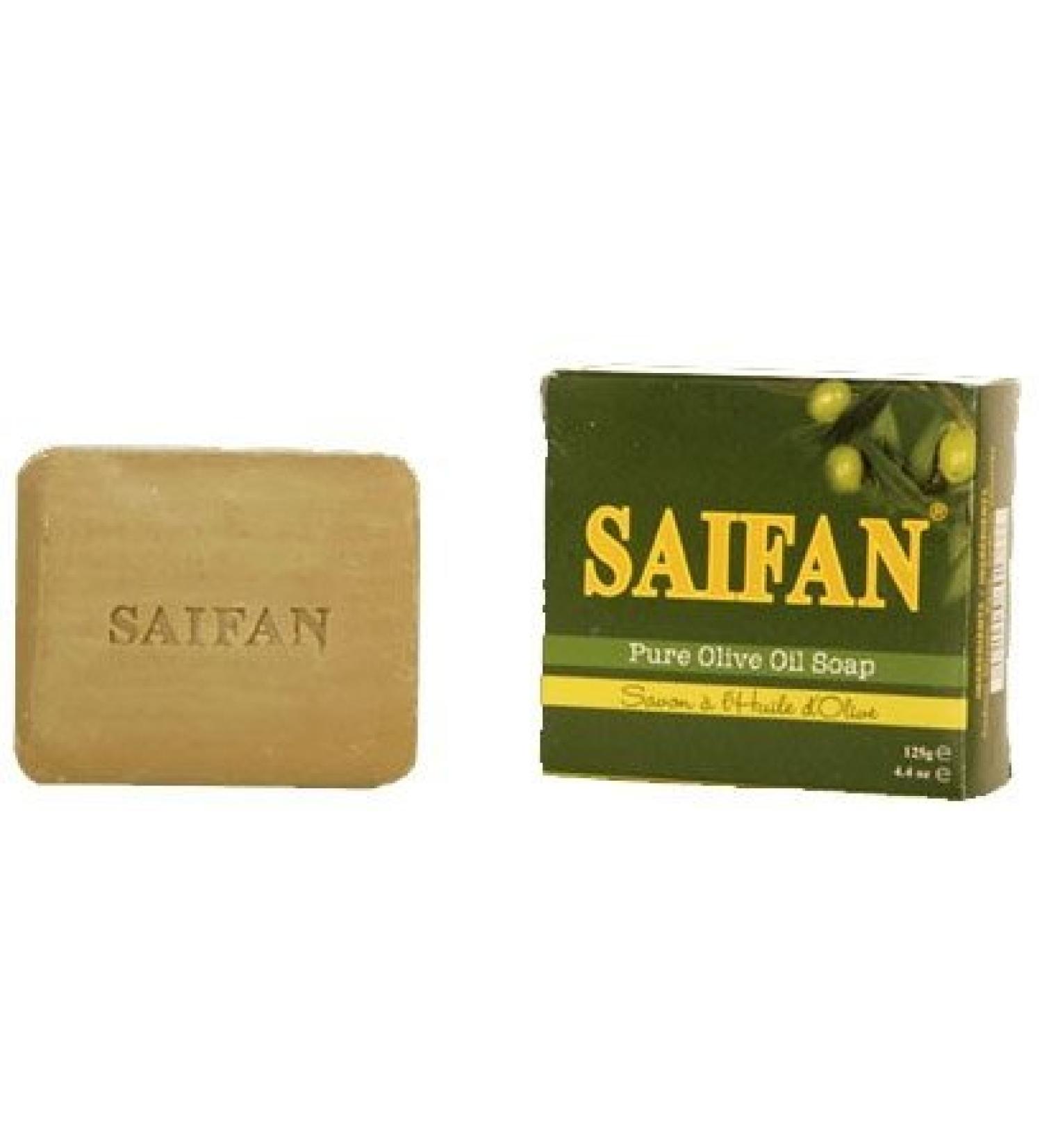 Saifan - Pure Olive Oil Soap (4)- 4.4 oz. Bars
