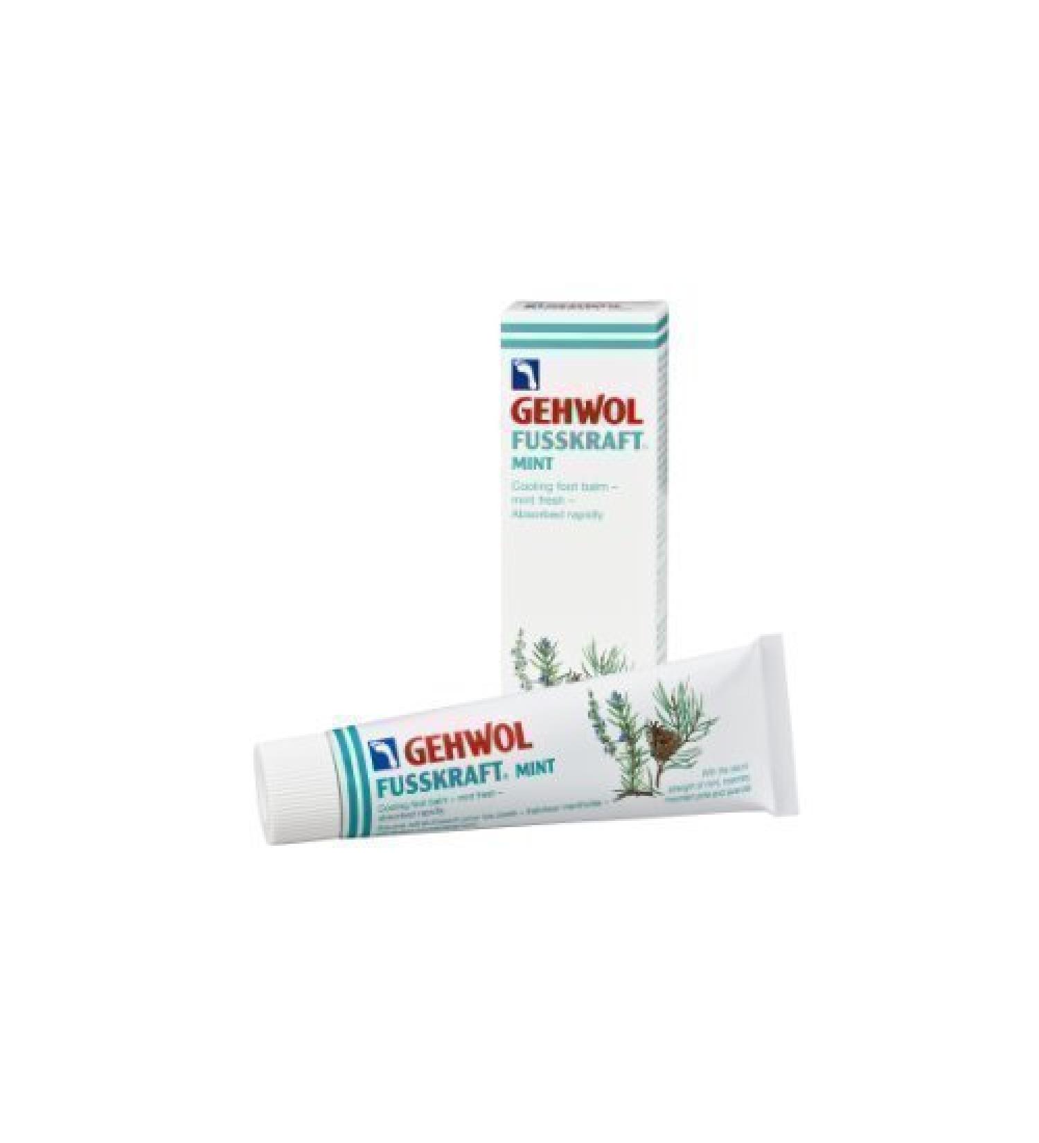 Gehwol Fusskraft Mint 75ml   Cooling Foot Balm   Absorbs Rap Idly By Fuss Kraft