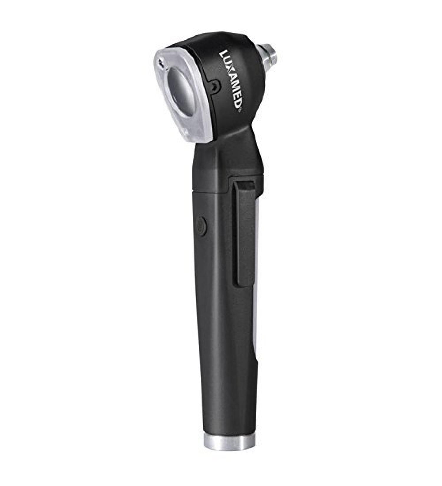 LED Otoscope LuxaScope Auris Otoscope incl. accessories 2.5 V in black pocket size by Luxamed
