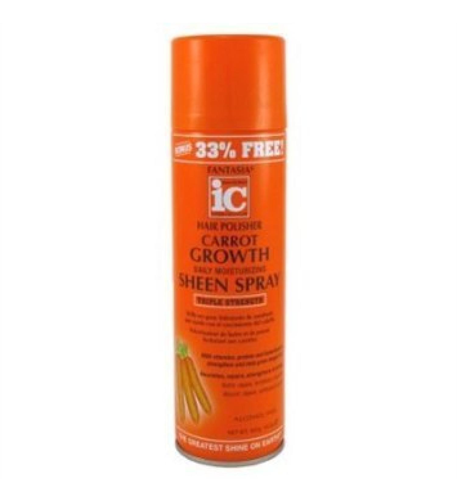 Fantasia Sheen Spray Carrot Growth 14 Ounce (414ml) (2 Pack)