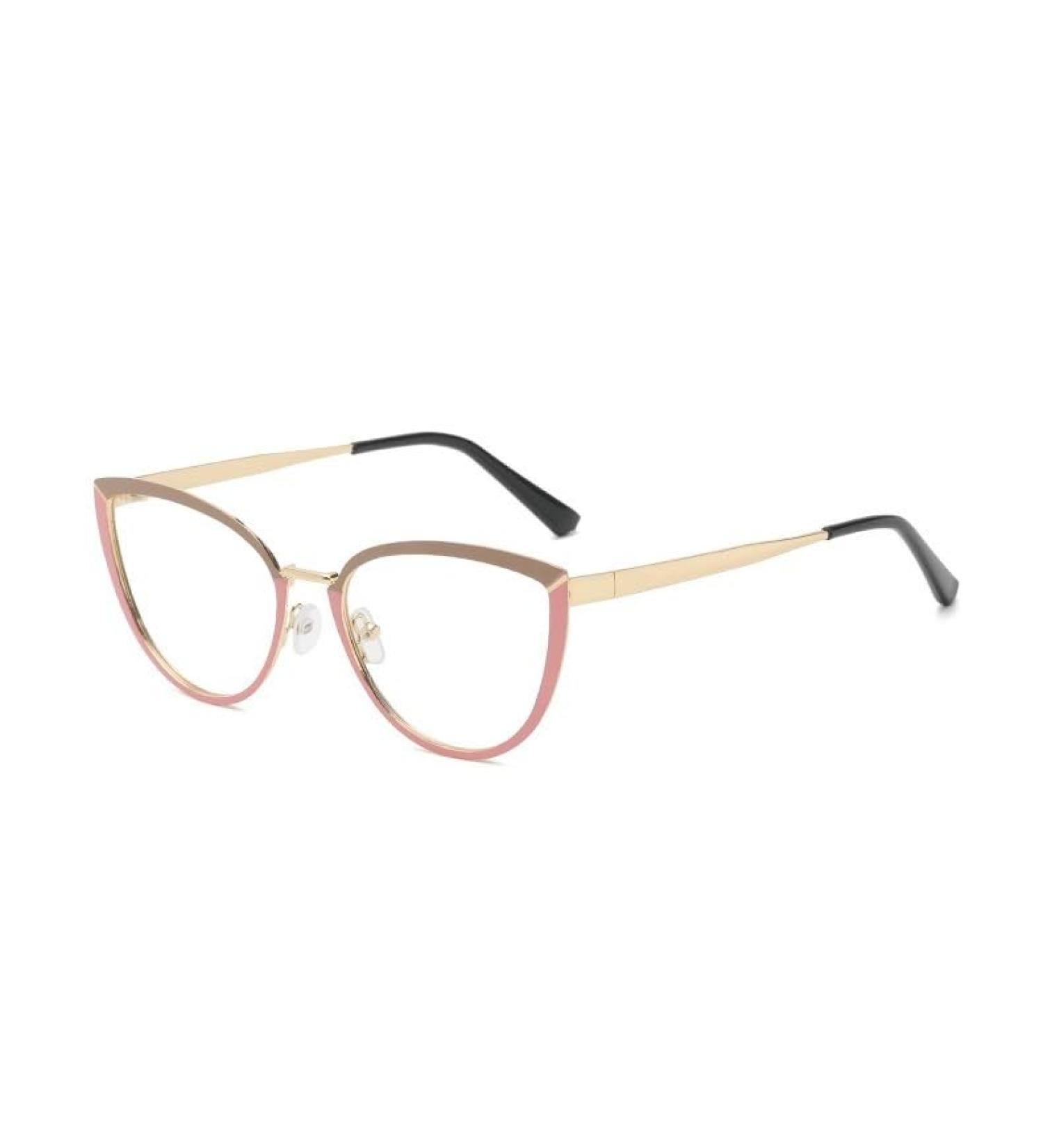 Parwana Anti-Blue Light Reading Glasses - Stylish CAT Eye +250 Presbyopia Glasses C4 Color | International Shipping - Buy Online on GoSupps.com