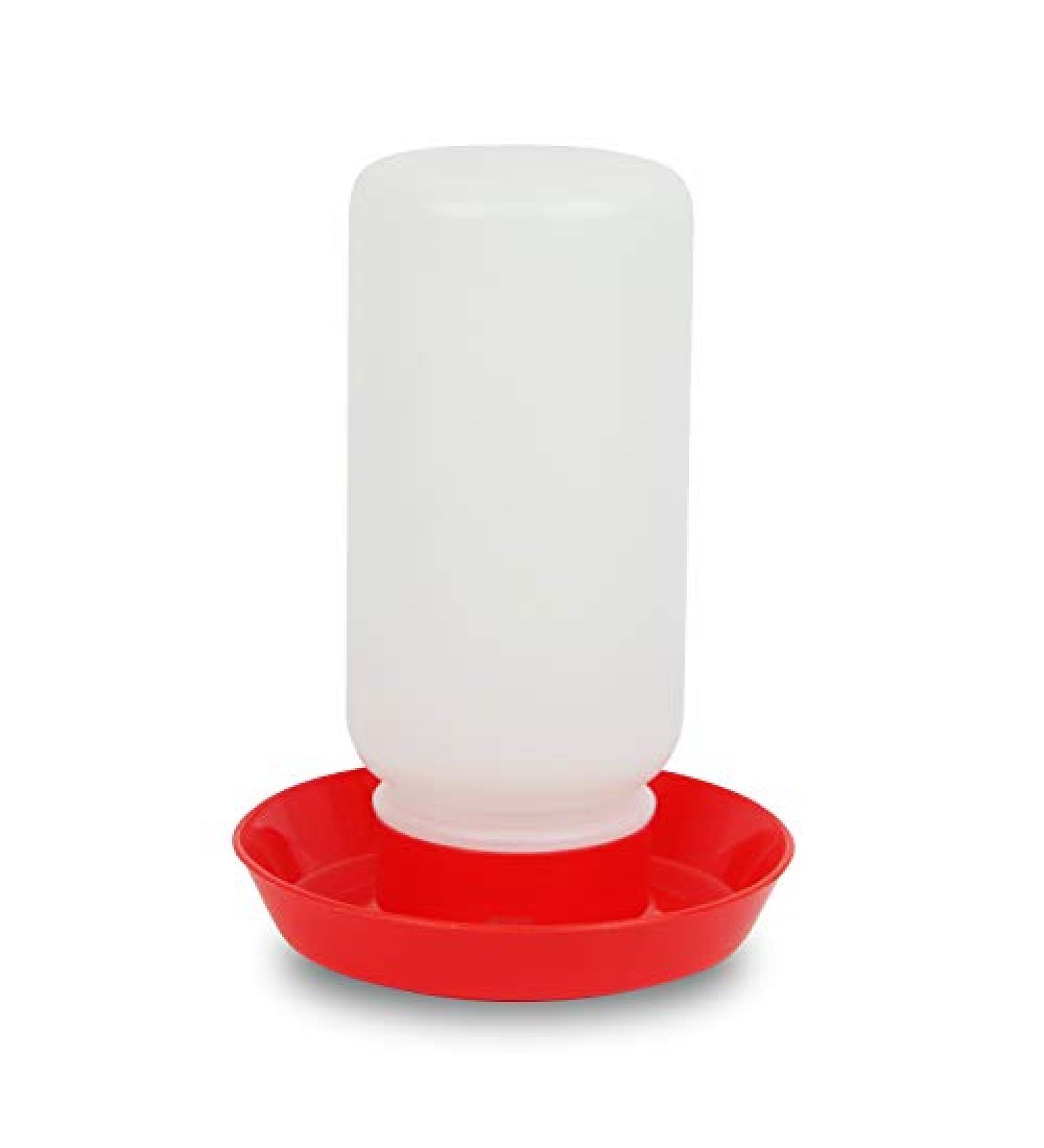 Quailzz bird and quail bath 1l - red
