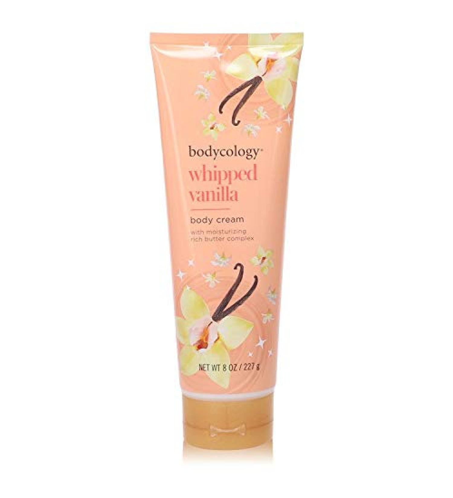 Bodycology Whipped Vanilla Perfume By Bodycology Body Cream 8 oz