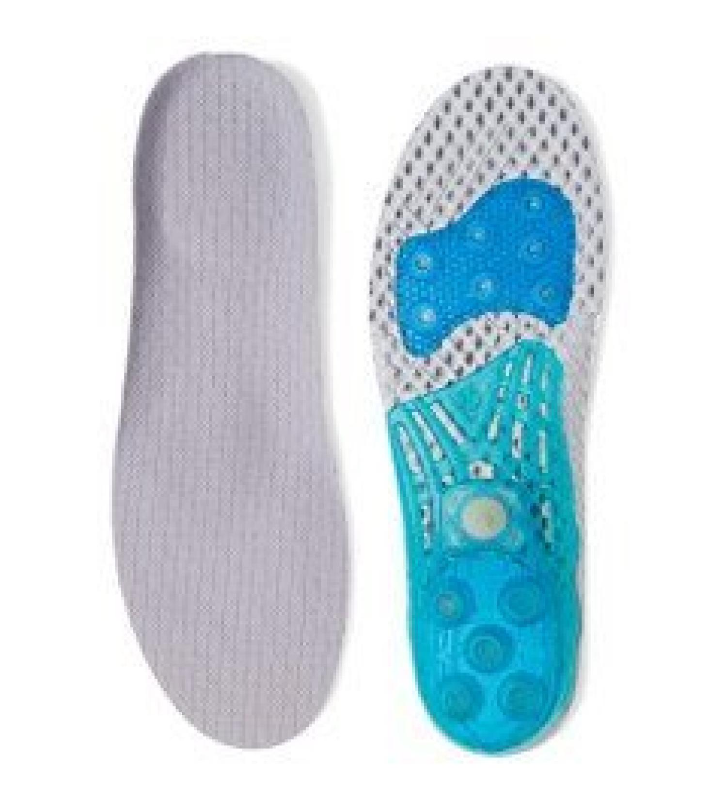 Soleeze Spring Loaded Shoe Inserts Insoles for Men & Women - Shock Absorbers - Size X Large (Men 11-13, Women 12+) - Buy Online on GoSupps.com