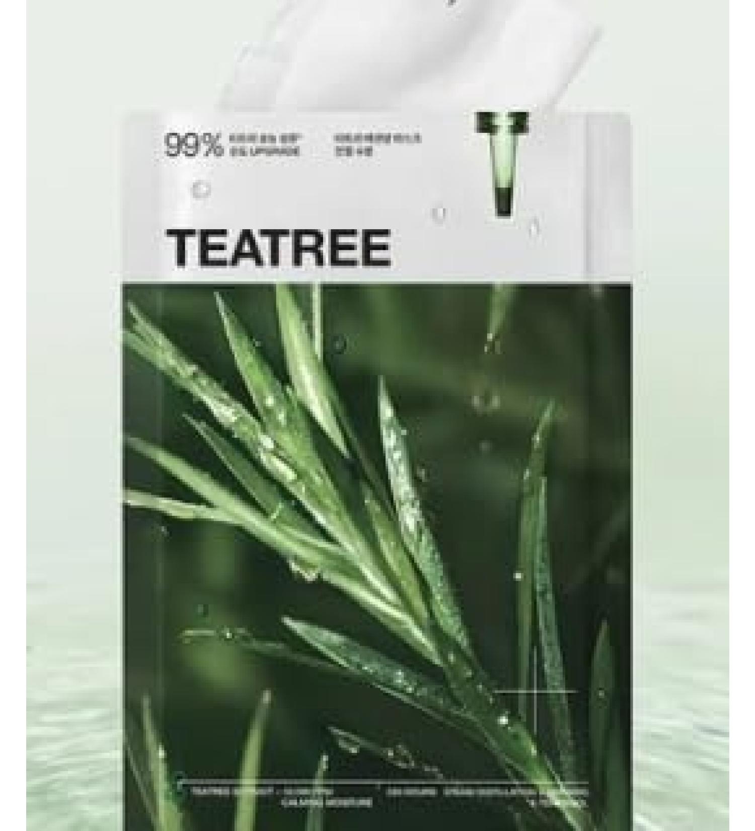 G n rique MEDIHEAL Teatree Essential Mask Calming Moisture Face Mask 5 x 24 ml Soothing Mask - Buy Online on GoSupps.com