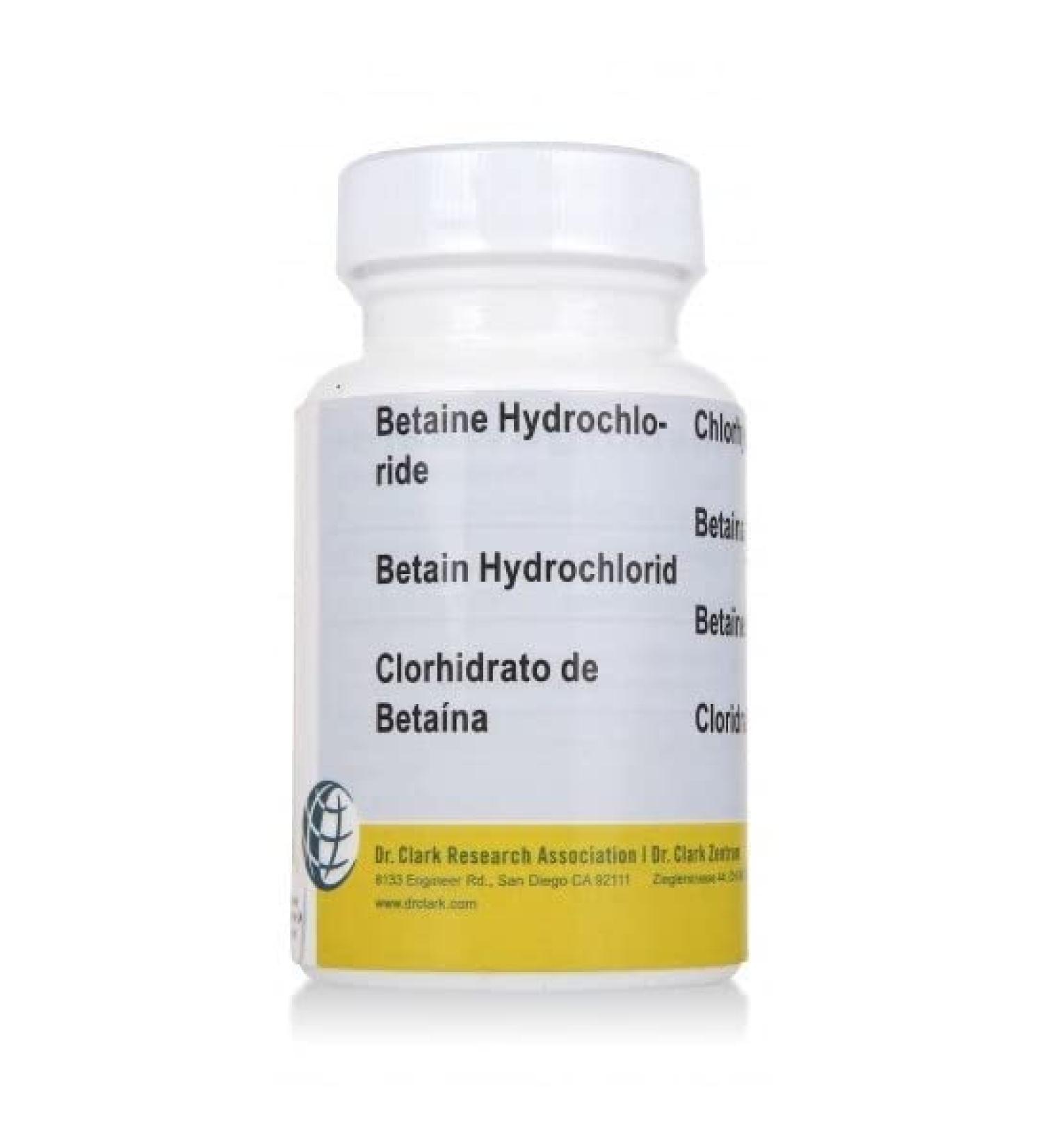 Betaine HCL Digestion Capsule 350mg - 120 capsules bottle of 120 capsules