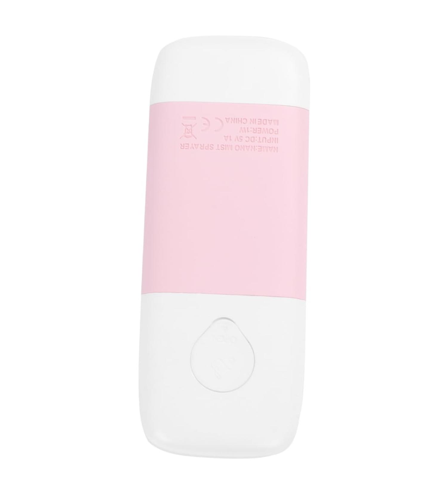 Baluue 1pc Air Humidifier Face Humidifier for Dry Skin Nano Mist Sprayer Travel Humidifier Air Sprayer Pink - Buy Online on GoSupps.com