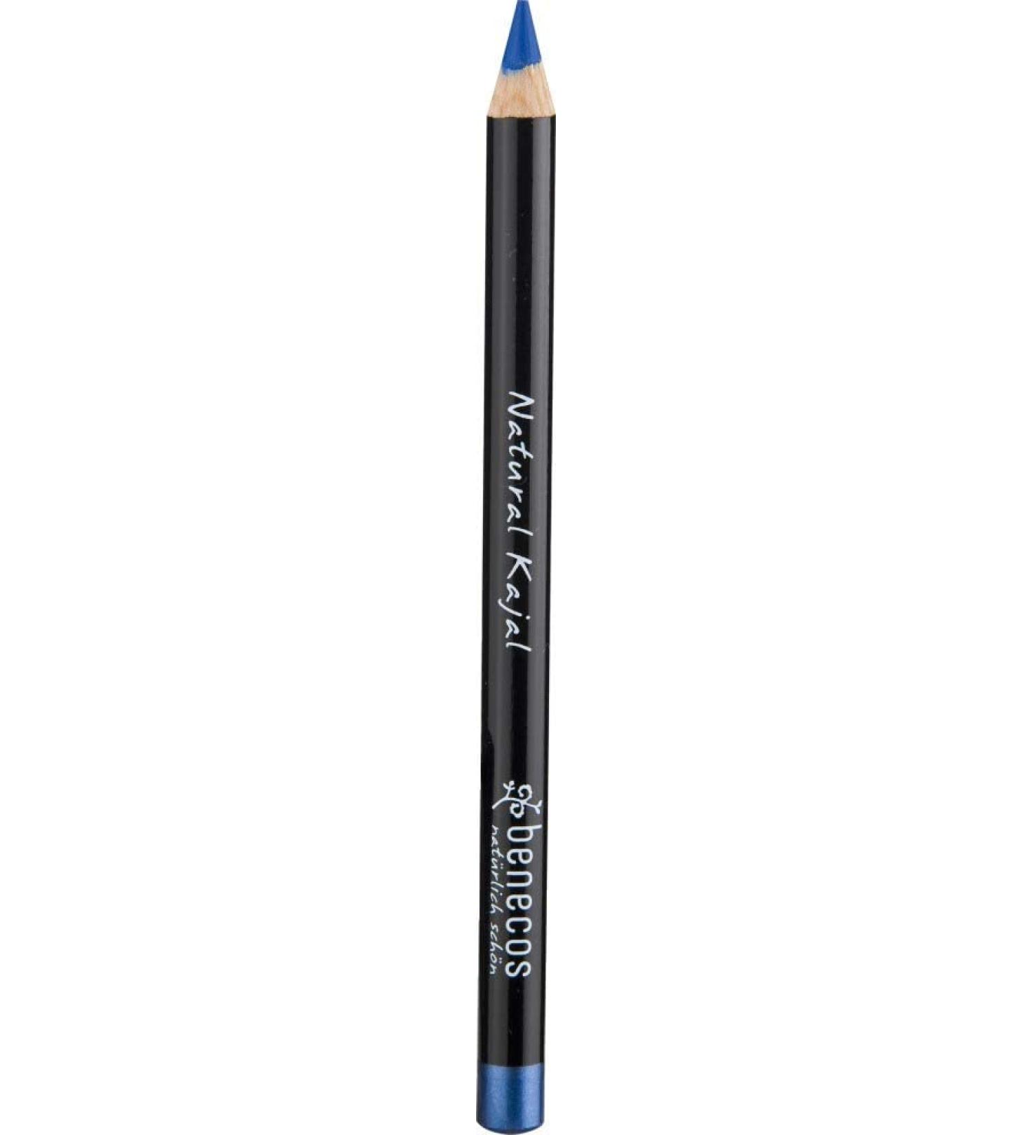 Benecos Natural Cosmetics Eyeliner - Talc-Free Bright Blue 07 (1.13g) - Eco-Friendly Makeup - Buy Online on GoSupps.com