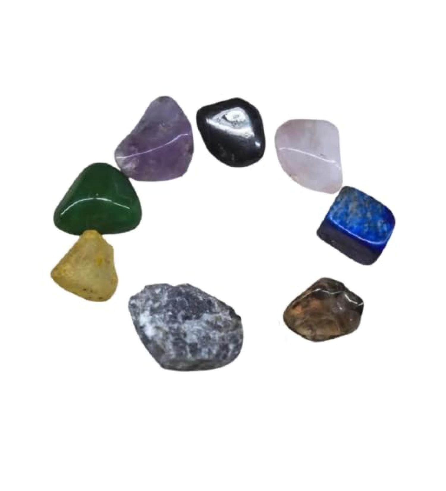 Headache-Migraine Relief Crystal Kit | Natural Stones for Pain Management & Healing Energy - Best Migraine Relief Solution - Buy Online on GoSupps.com