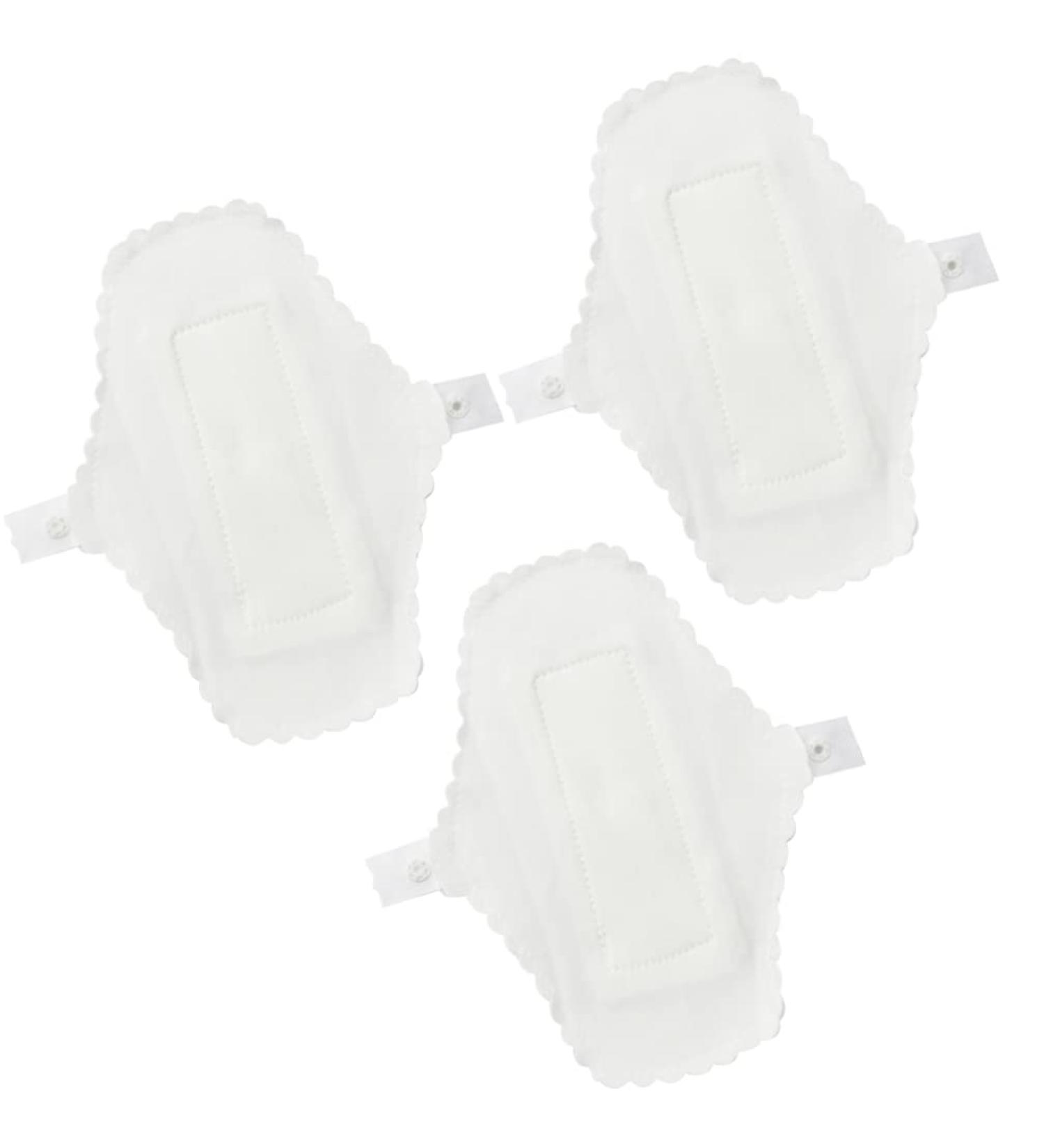 MILISTEN Waterproof Washable Menstrual Pads - 3PCS Cloth Sanitary Napkin & Panty Liner for Women - Eco-Friendly Mama Pads - Buy Online on GoSupps.com