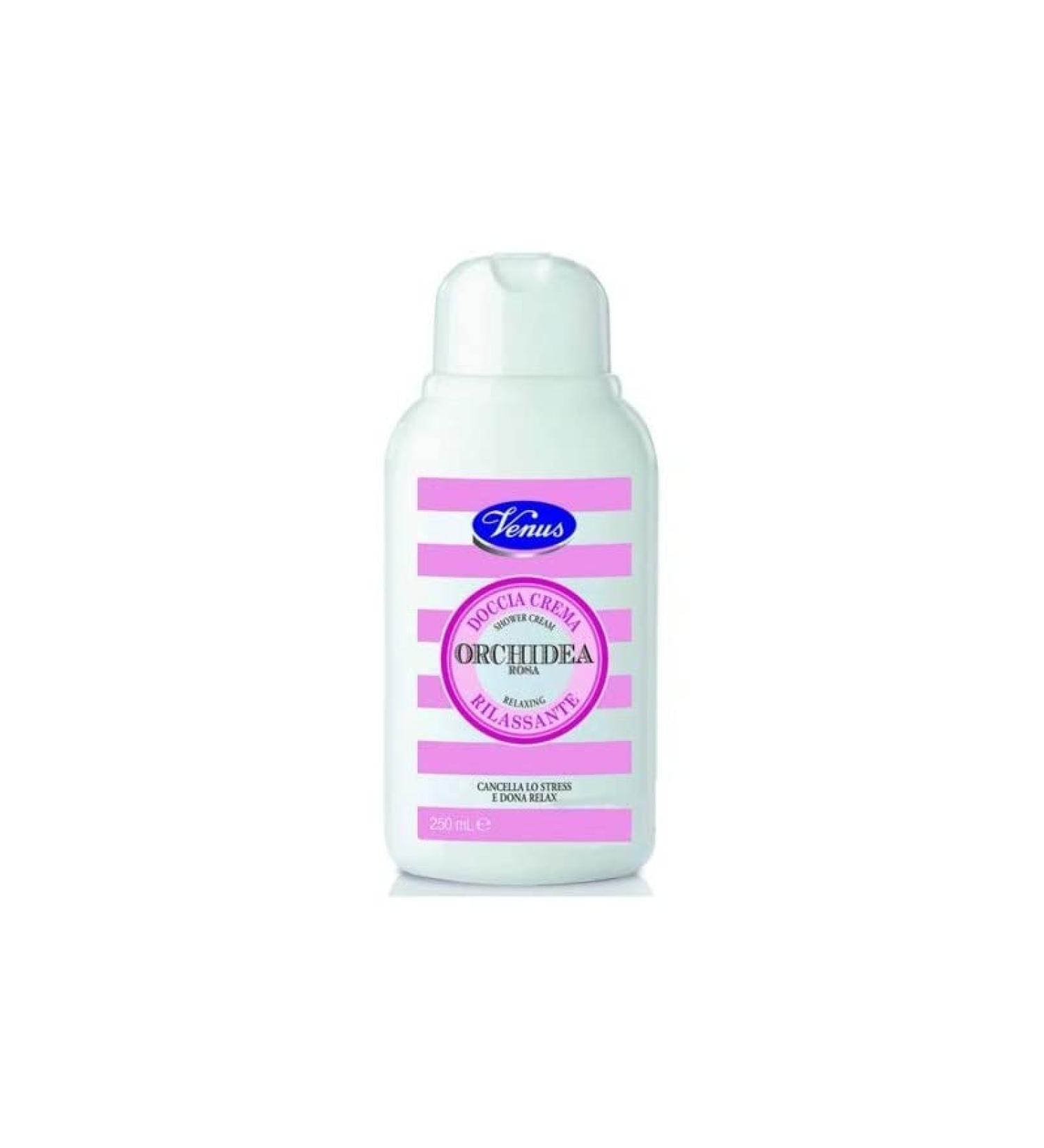 VENUS Relaxing Bath Cream with Rose Orchid 250 ml Yellow L