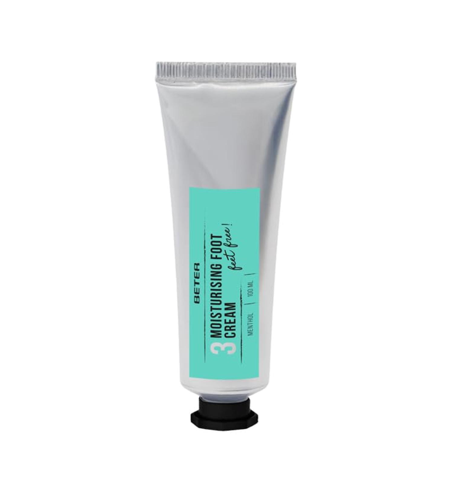 Beter Beter - Feet Free Moisturizing Foot Cream with glycerin menthol and mint oil Deep hydration Soothes and refreshes Fast absorption Non-sticky For dry and chapped feet