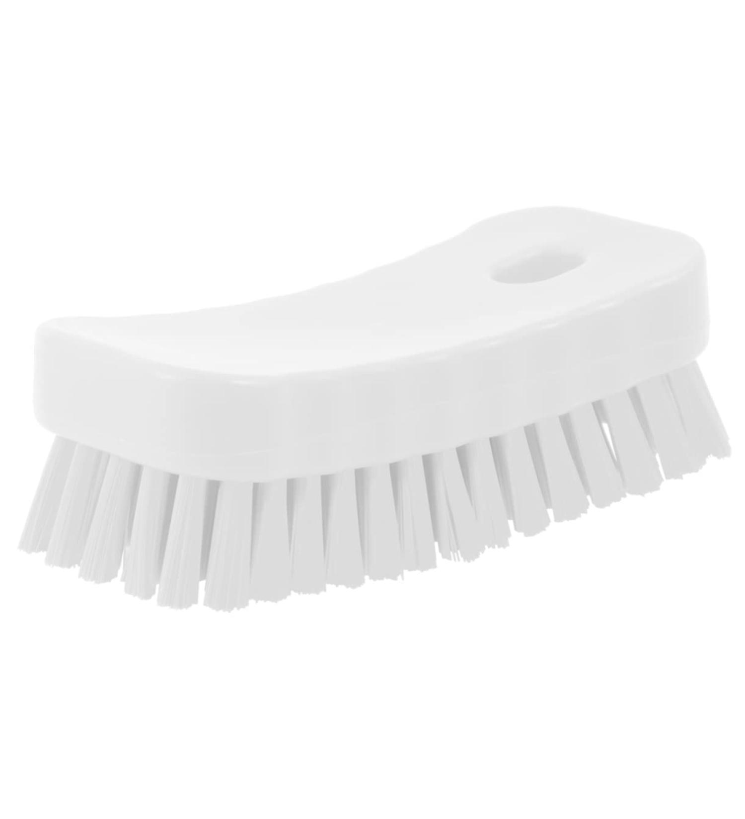 FOMIYES Nail Brush Fingernail Scrubber Brush Nail Cleaning Scrubber Brush Sink Scrubber Soft Stiff Bristles Toe Scrubber Nail Cleaner Brush Toe Brush Polyester Manicure Plastic Brush White 11.5x5cm White - Buy Online on GoSupps.com