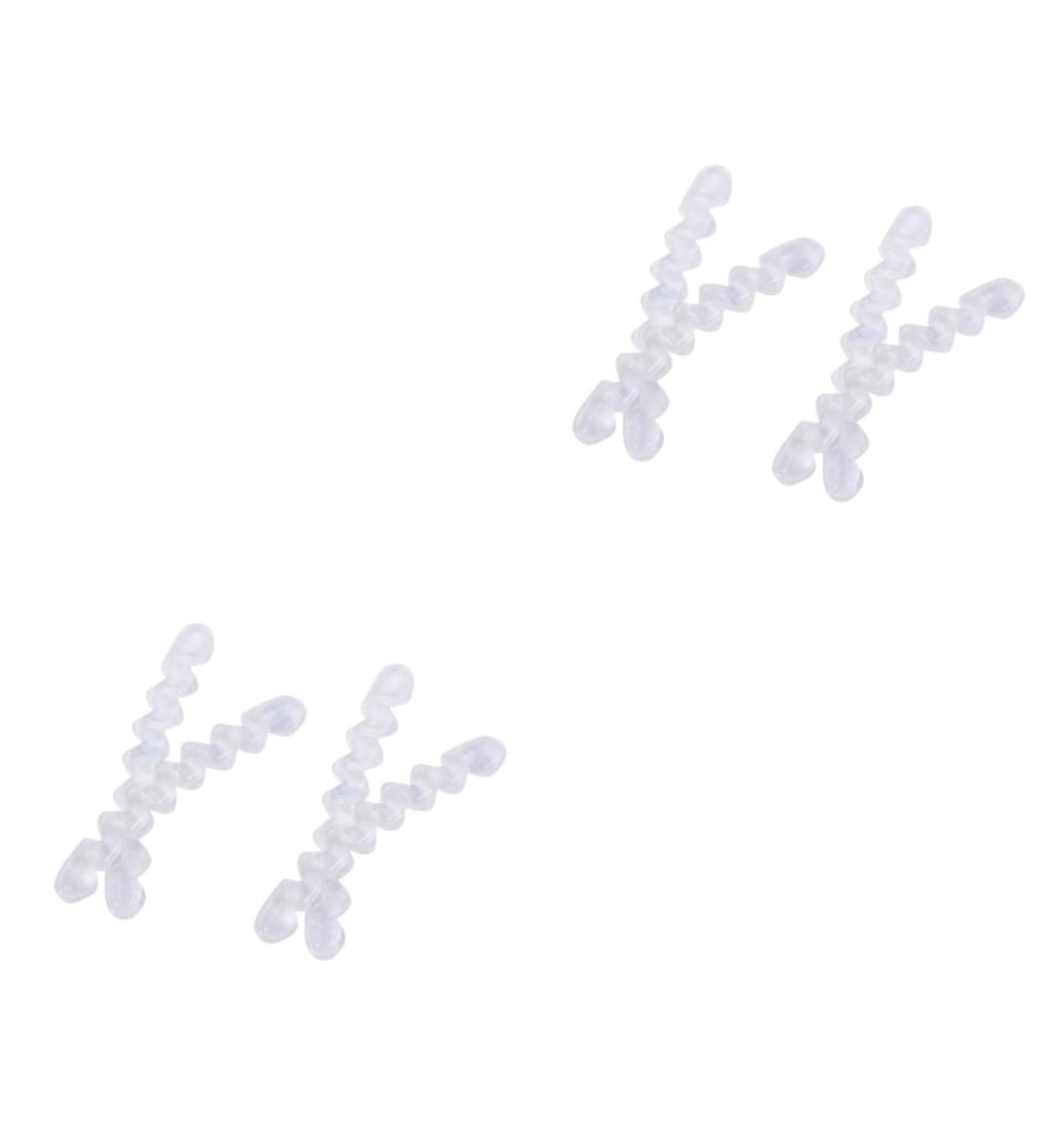 GLEAVI Clear High Heel Grips - 4 Pairs Non-Slip Sandal Inserts for Comfortable Fit | Anti-Slip Shoe Strap Liner - Buy Online on GoSupps.com