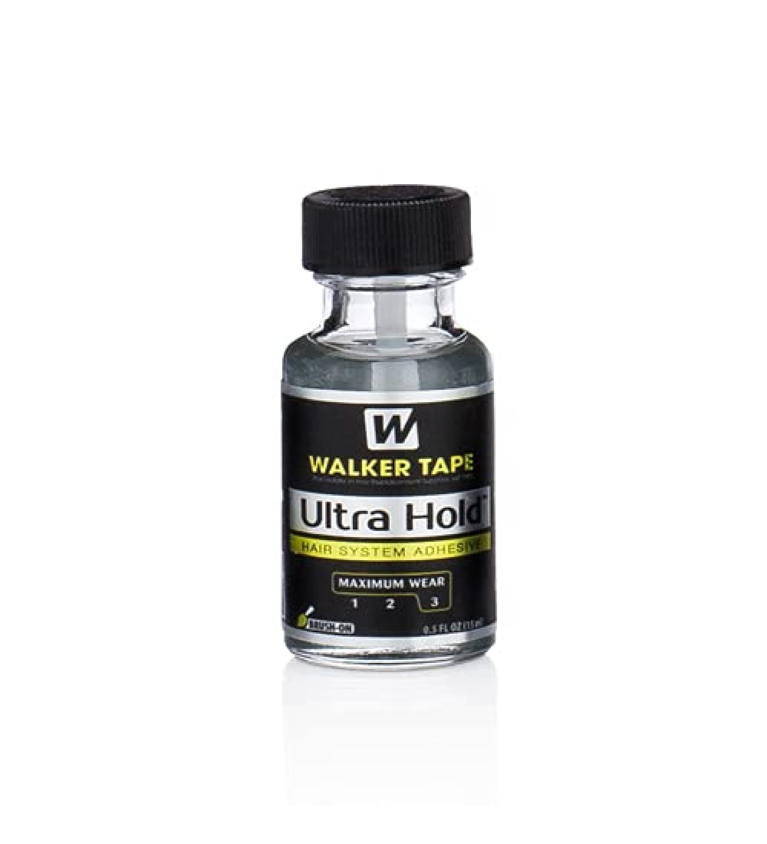 Walker's Ultra Hold Hair Adhesive 0.5 Ounce w/app Brush. (SG_B006MH60QI_US)