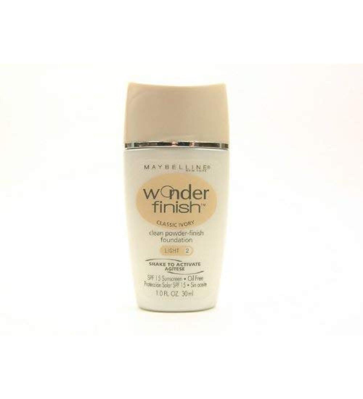 Maybelline Wonder Finish Liquid-to-Powder Foundation Classic Ivory